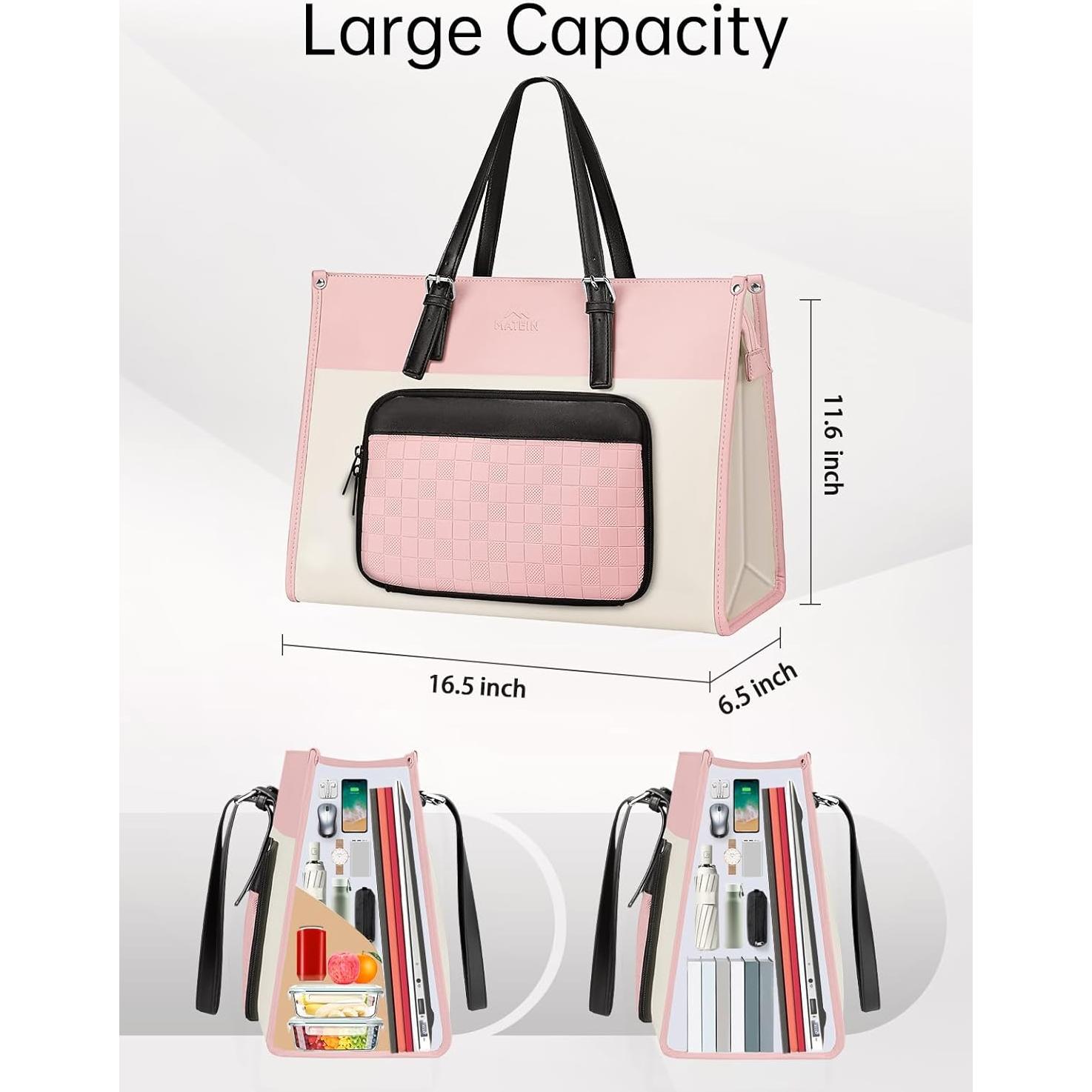 Bolsa Térmica para Almuerzo MATEIN 15.6" Rosa para Laptop