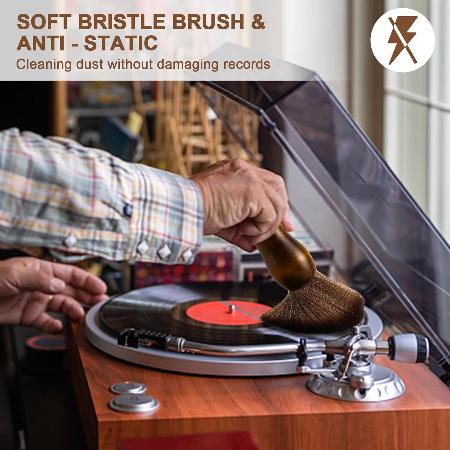 Cepillo de Limpieza Antiestático XQ XIAO QIAO para Vinilos