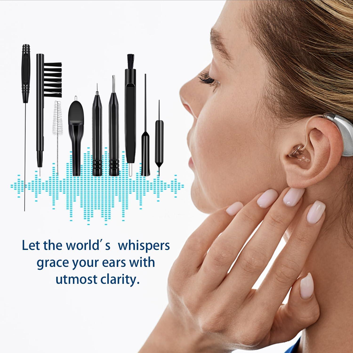 Kit de Limpieza de Audífonos ARRITZ 11pcs con Estuche