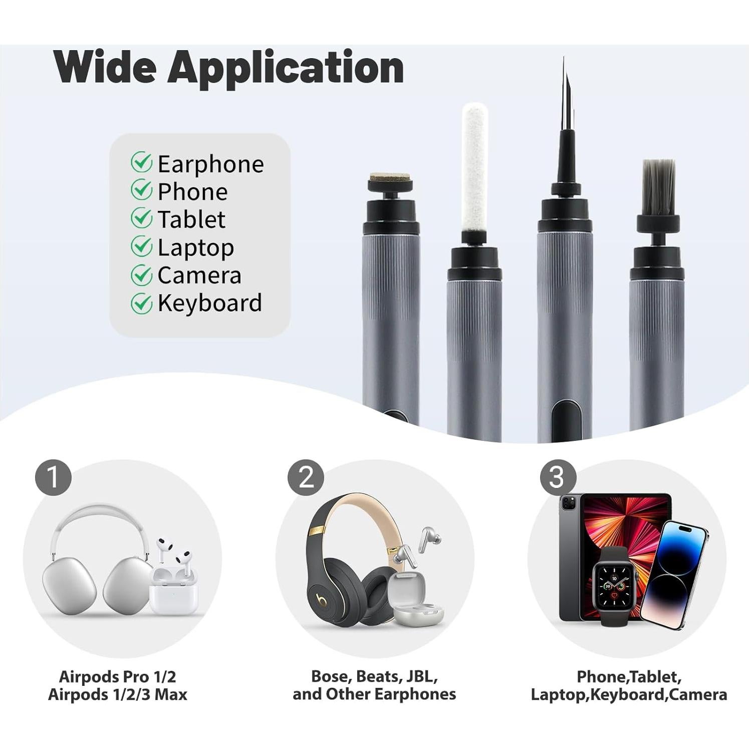 Kit de limpieza eléctrico 4 en 1 para AirPods Pro - Dongguan