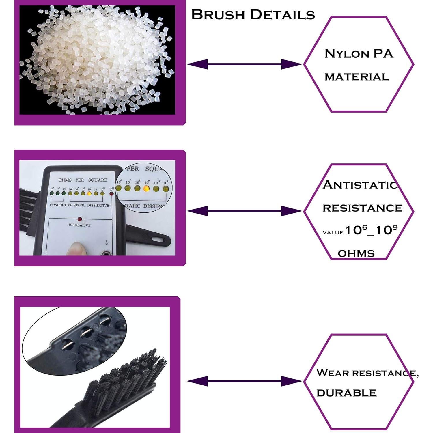 Kit de Limpieza ESD KOOWIN 19 Piezas para Electrónica