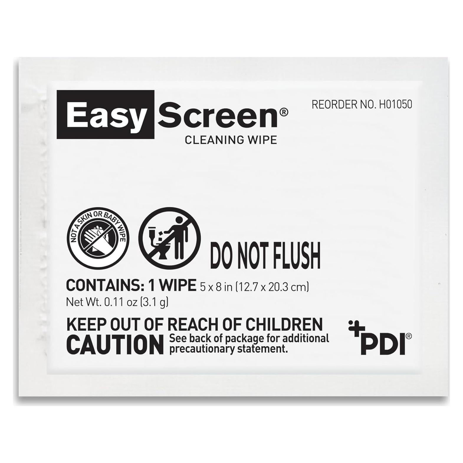 Toallitas de Limpieza Easy Screen 50 Paquetes 12.7x20.3cm