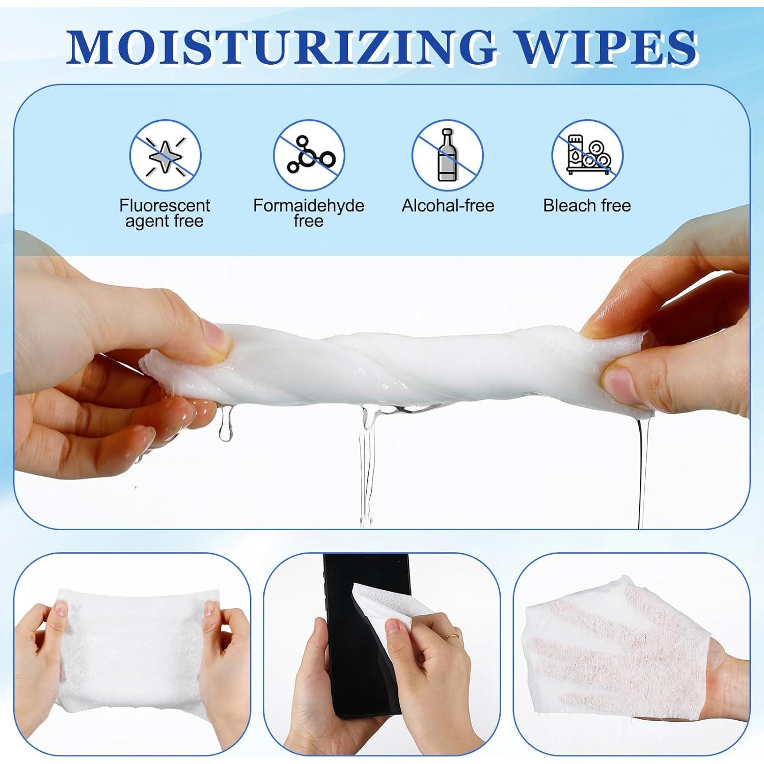 Paquete de 4 Toallitas Limpiadoras Threlaco para Pantallas 240 Unidades