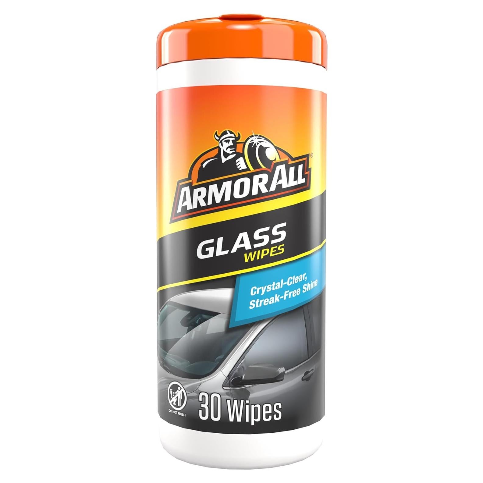 Toallitas Limpiadoras para Cristales Armor All - 30 Unidades