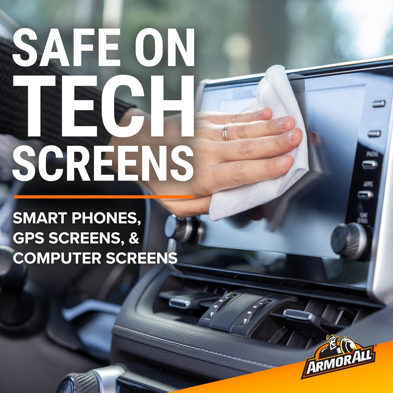 Toallitas Limpiadoras para Cristales Armor All - 30 Unidades