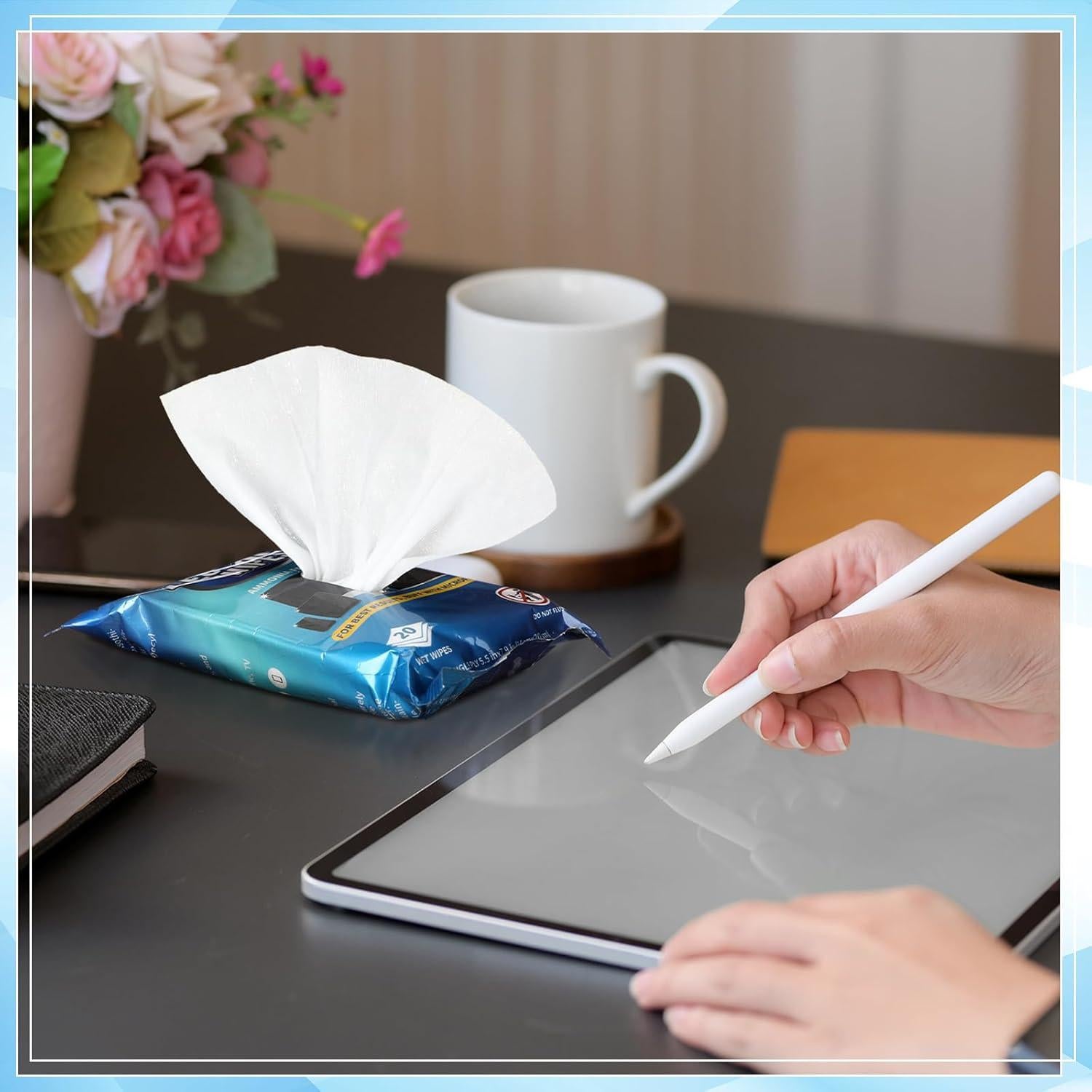 Paquete de 240 Toallitas de Limpieza Electrónicas Threlaco