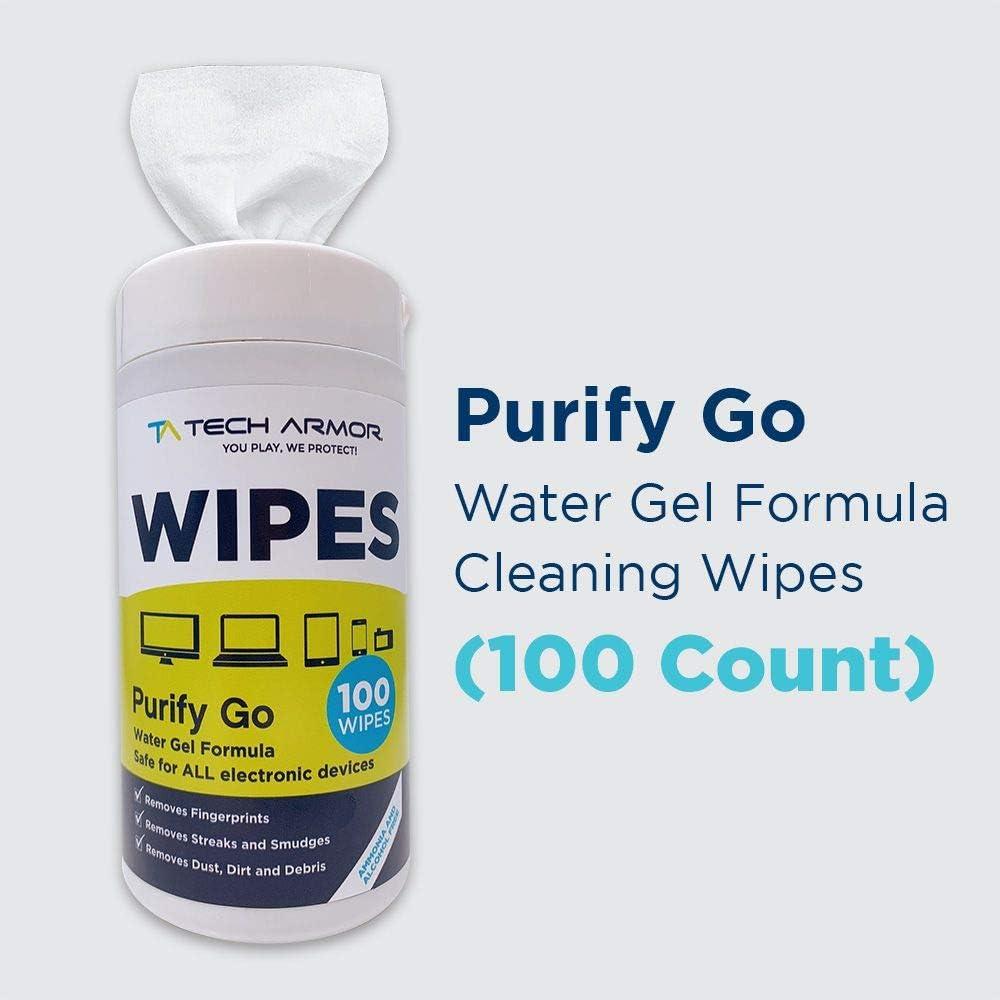 Toallitas de limpieza Tech Armor Purify Go - 100 unidades