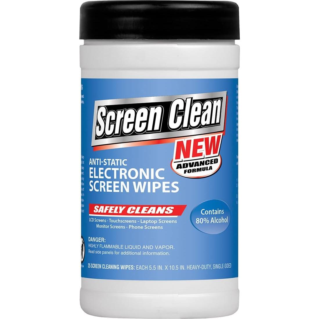 Toallitas Antiestáticas Zenex para Pantallas - 180 Hojas