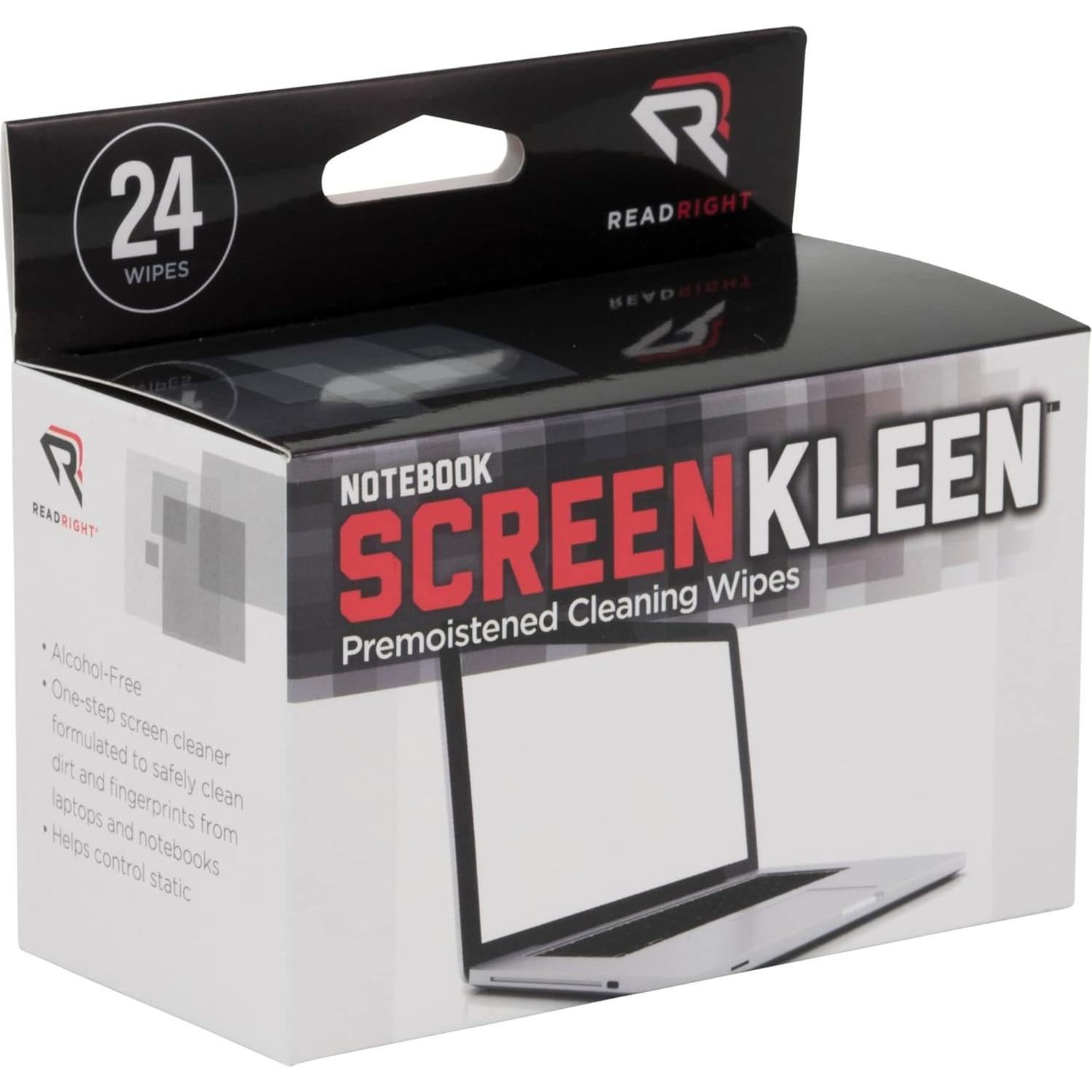 Toallitas de Limpieza para Pantallas Advantus - 24 Unidades