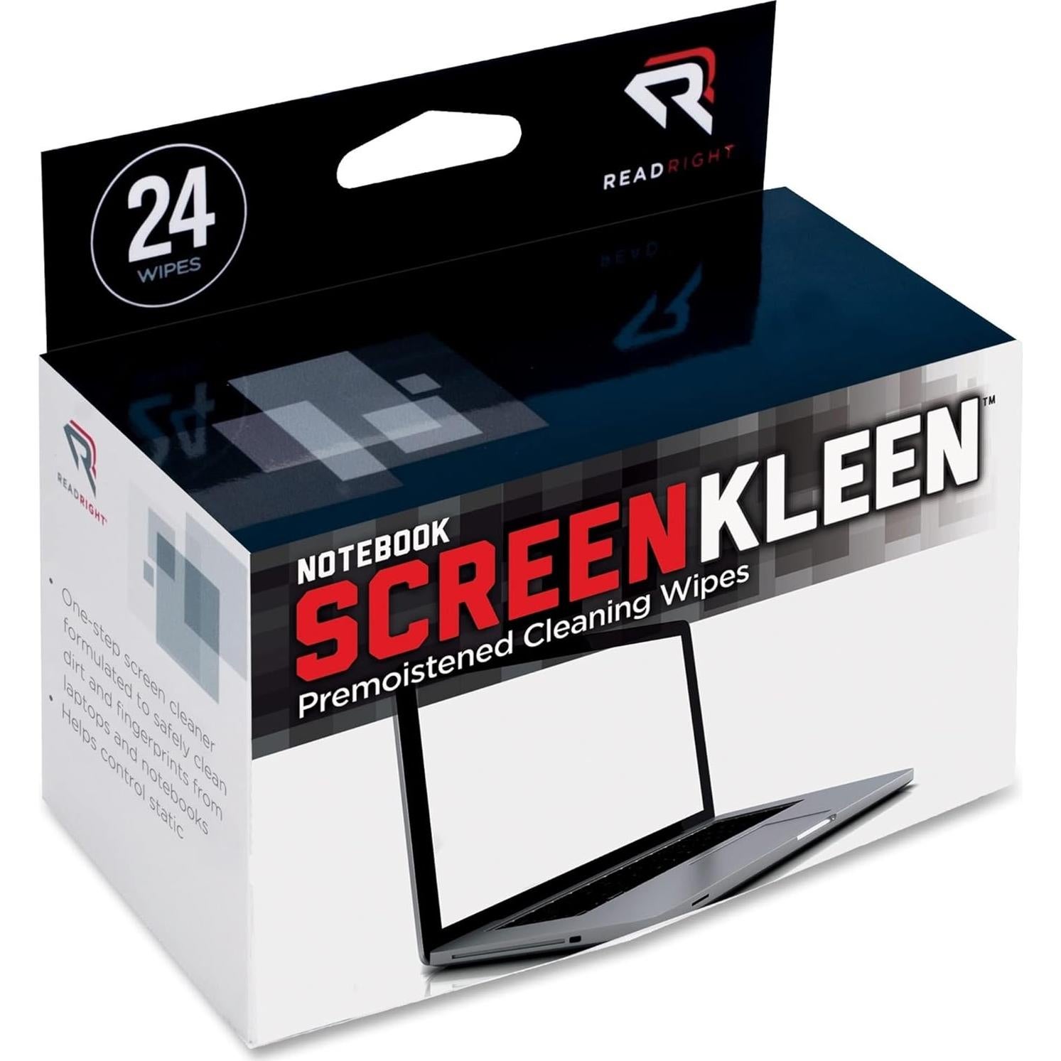 Toallitas de Limpieza para Pantallas Advantus - 24 Unidades