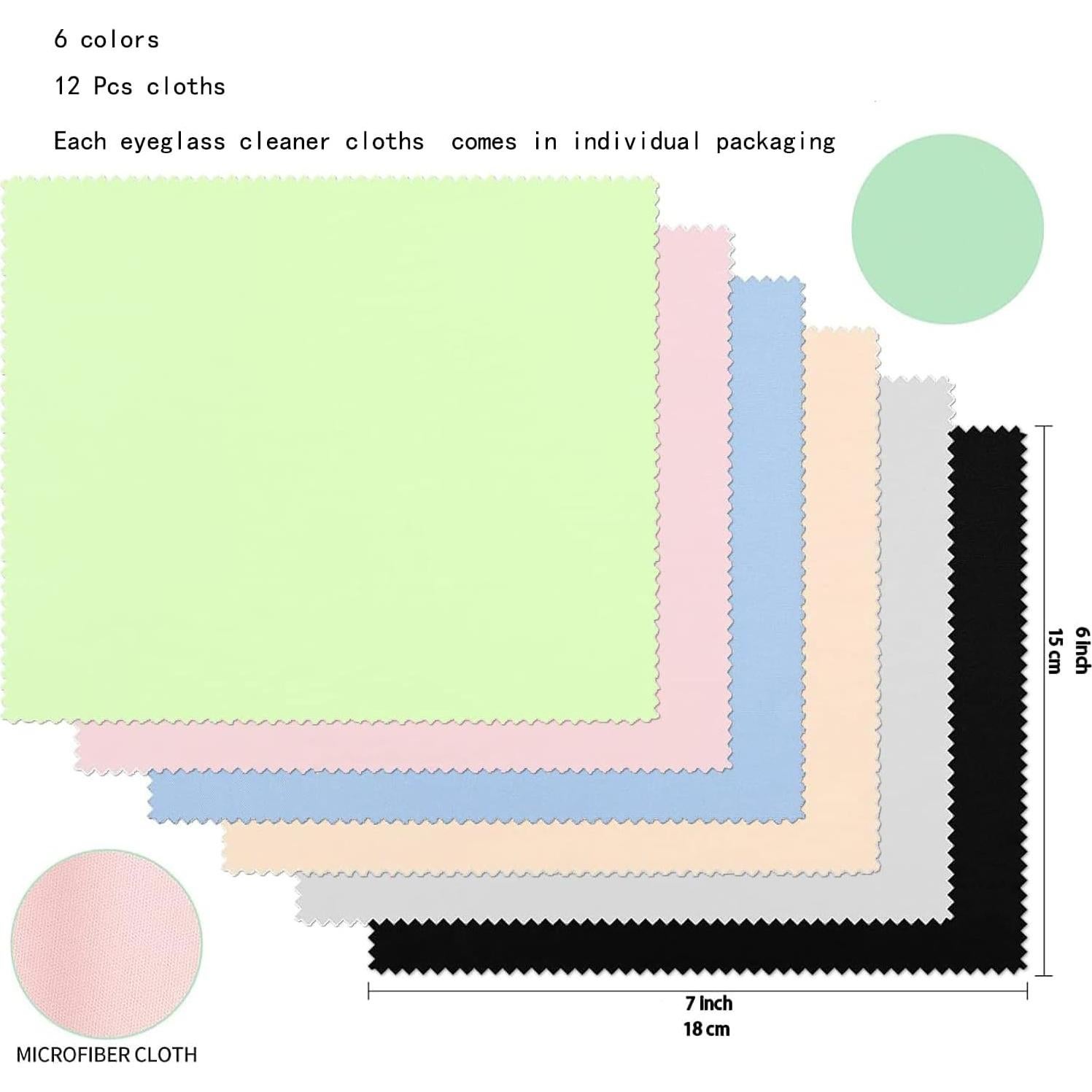 Paquete de 12 Paños de Microfibra LXQTThap para Limpieza