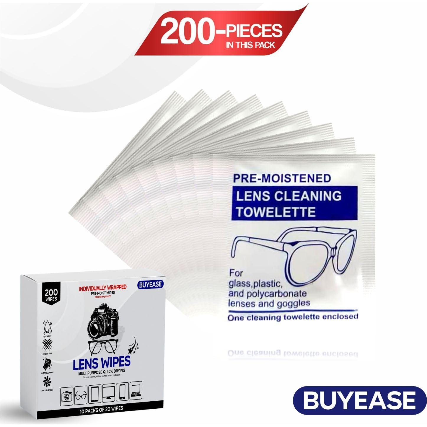 Toallitas de limpieza multipropósito BUYEASE 200 unidades