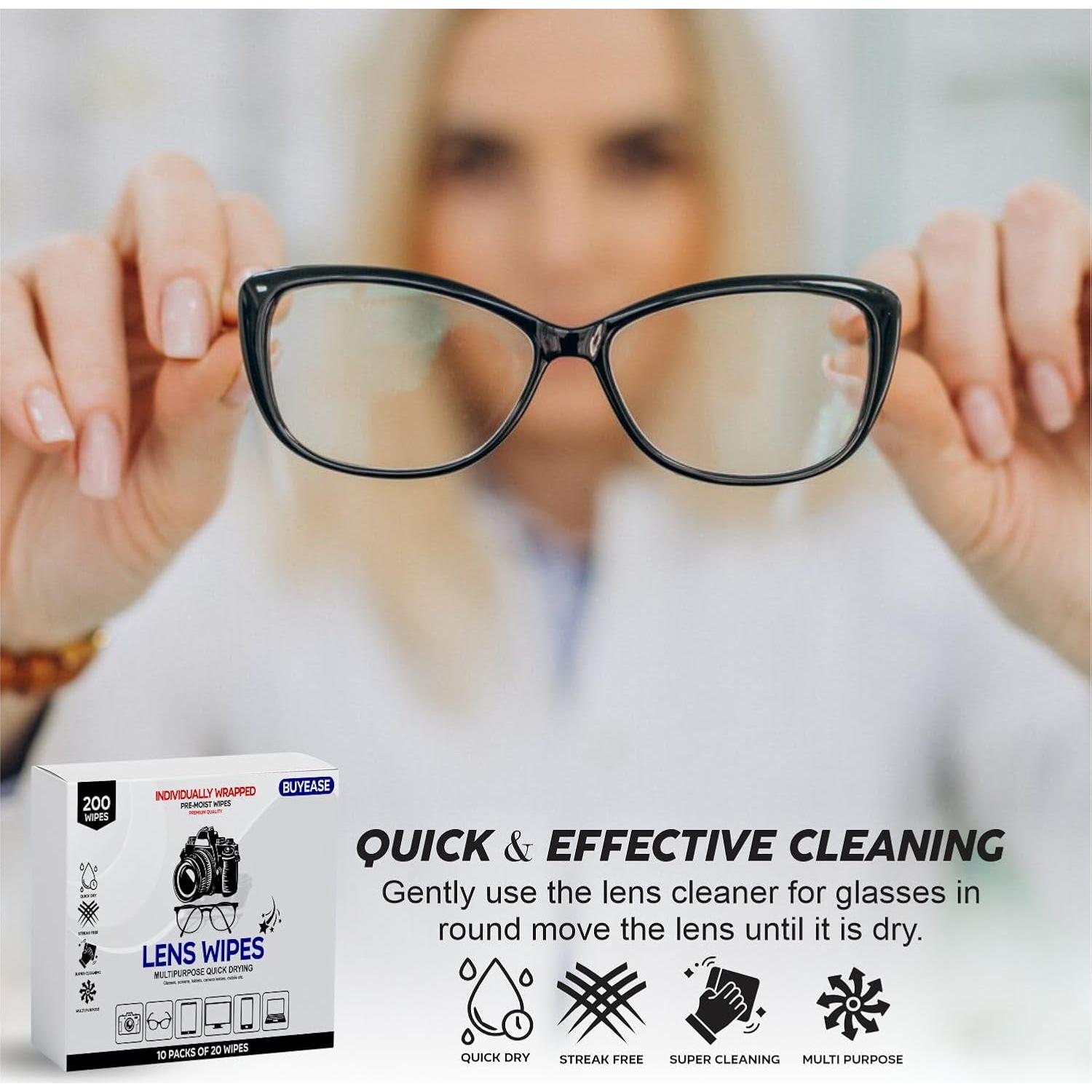 Toallitas de limpieza multipropósito BUYEASE 200 unidades