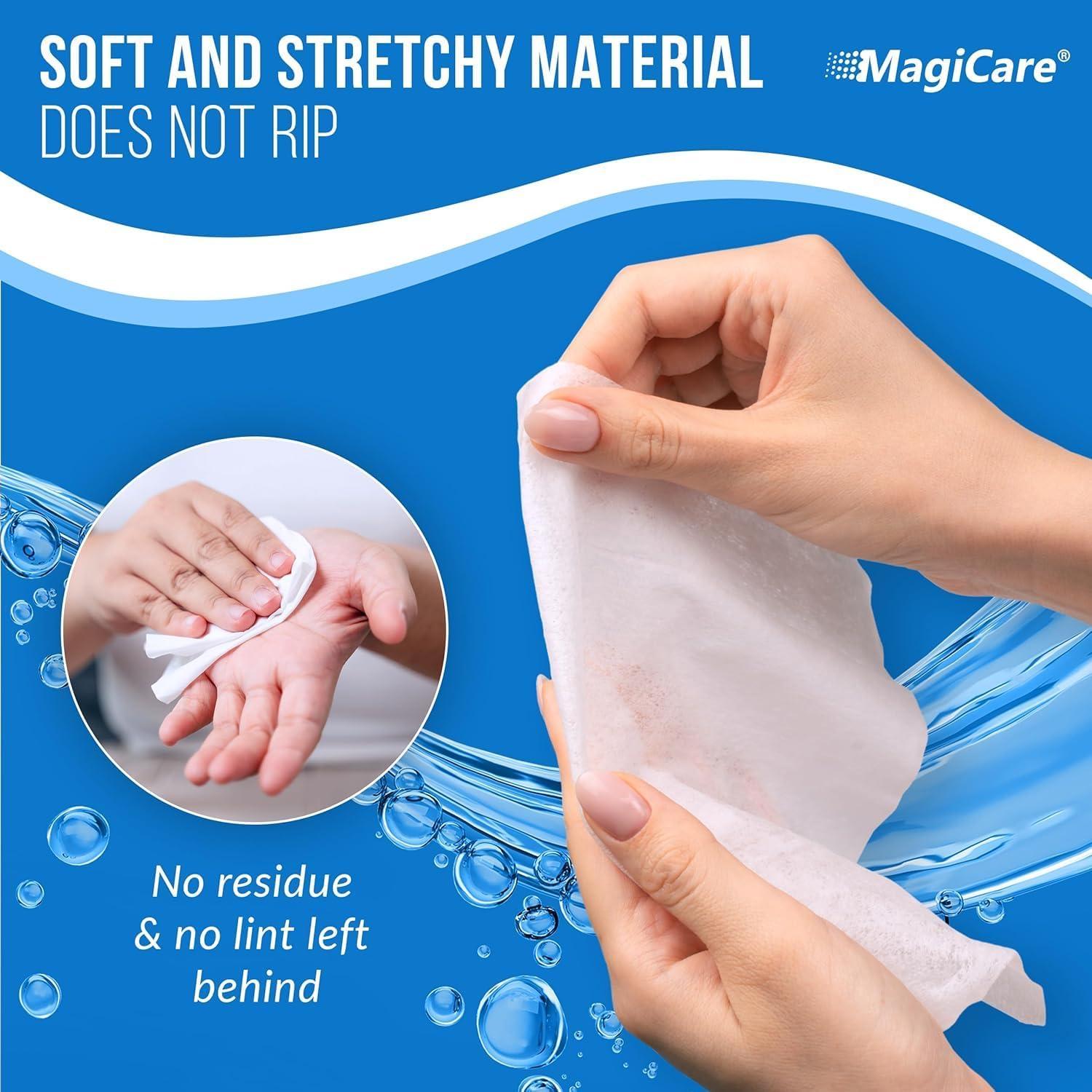 Toallitas Desinfectantes MagiCare 75% Alcohol 200 Unidades