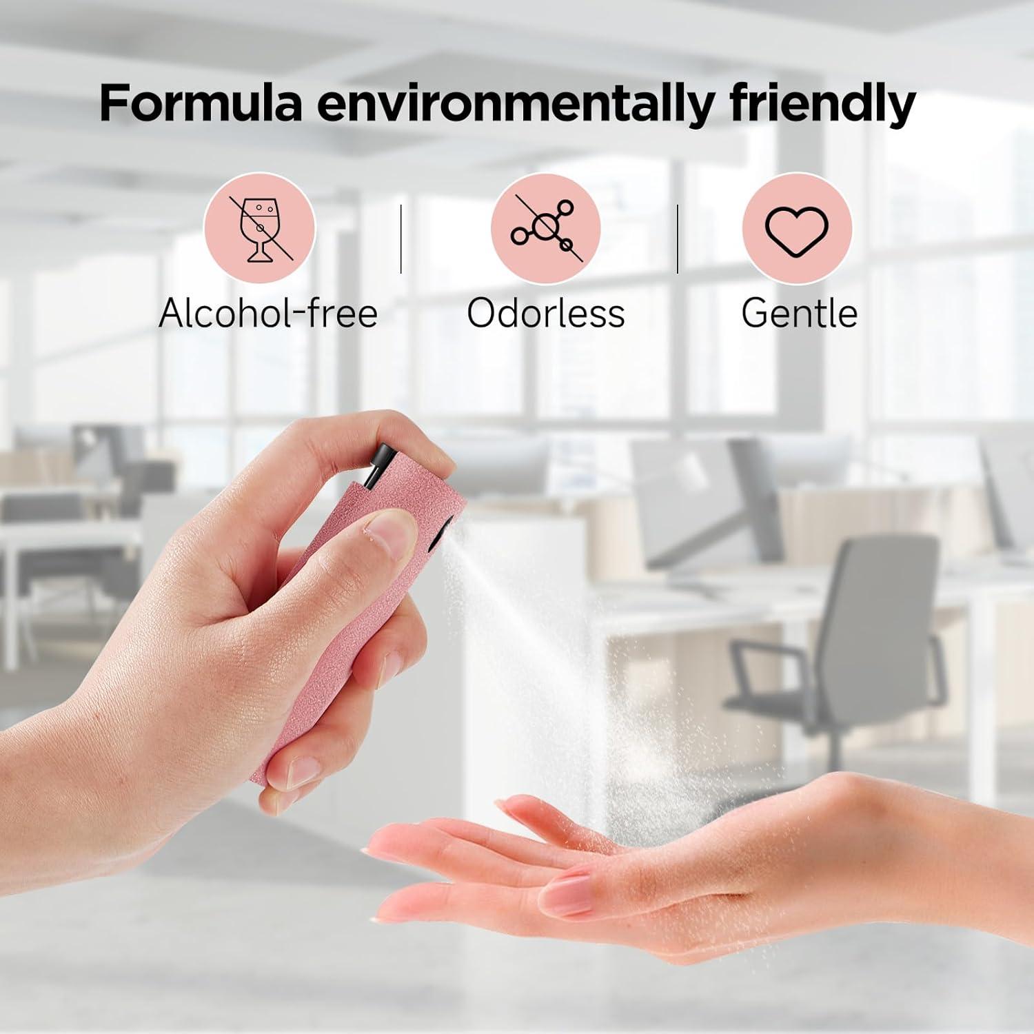 Limpiador de Pantallas YTT Spray y Paño Rosa 58.93g