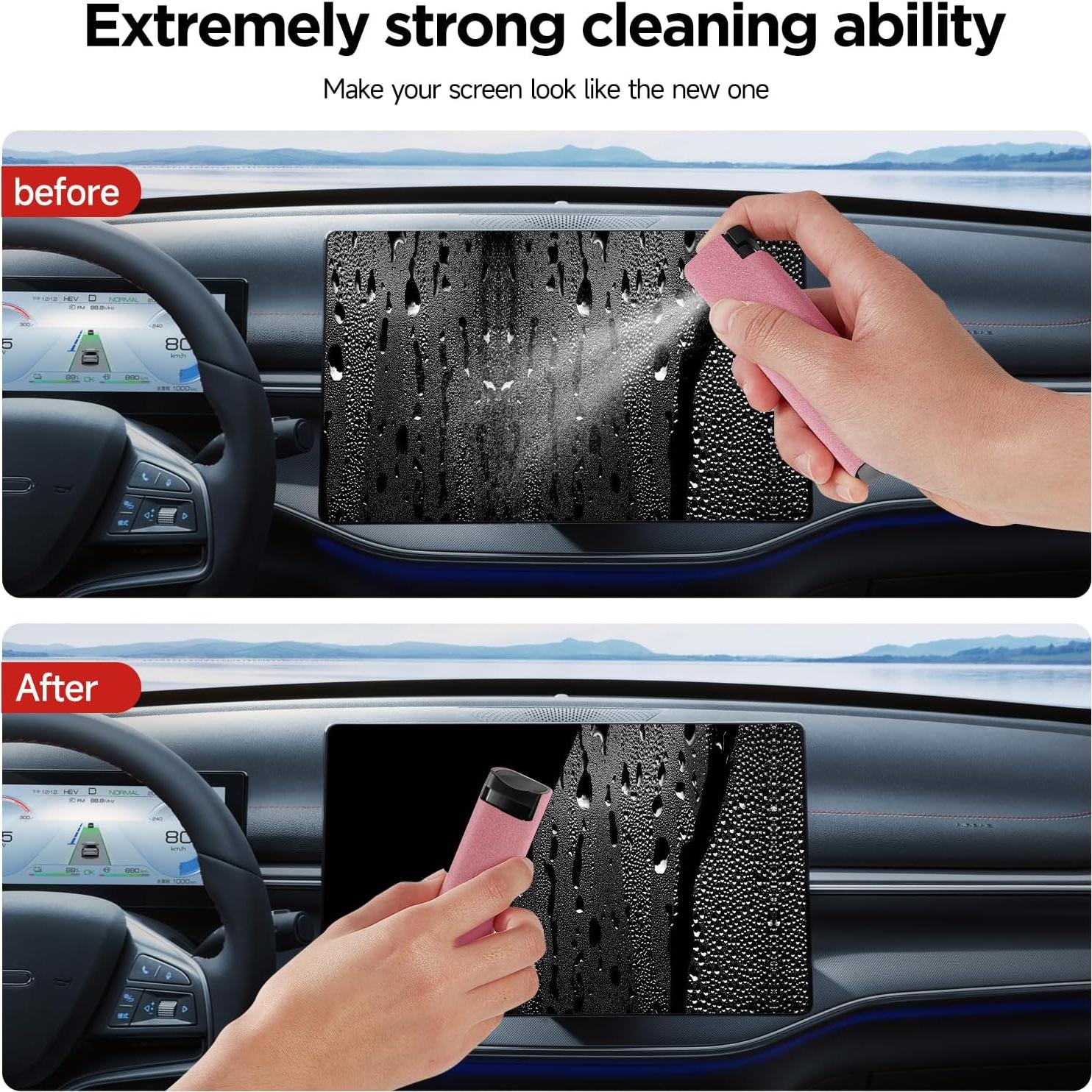 Limpiador de Pantallas YTT Spray y Paño Rosa 58.93g