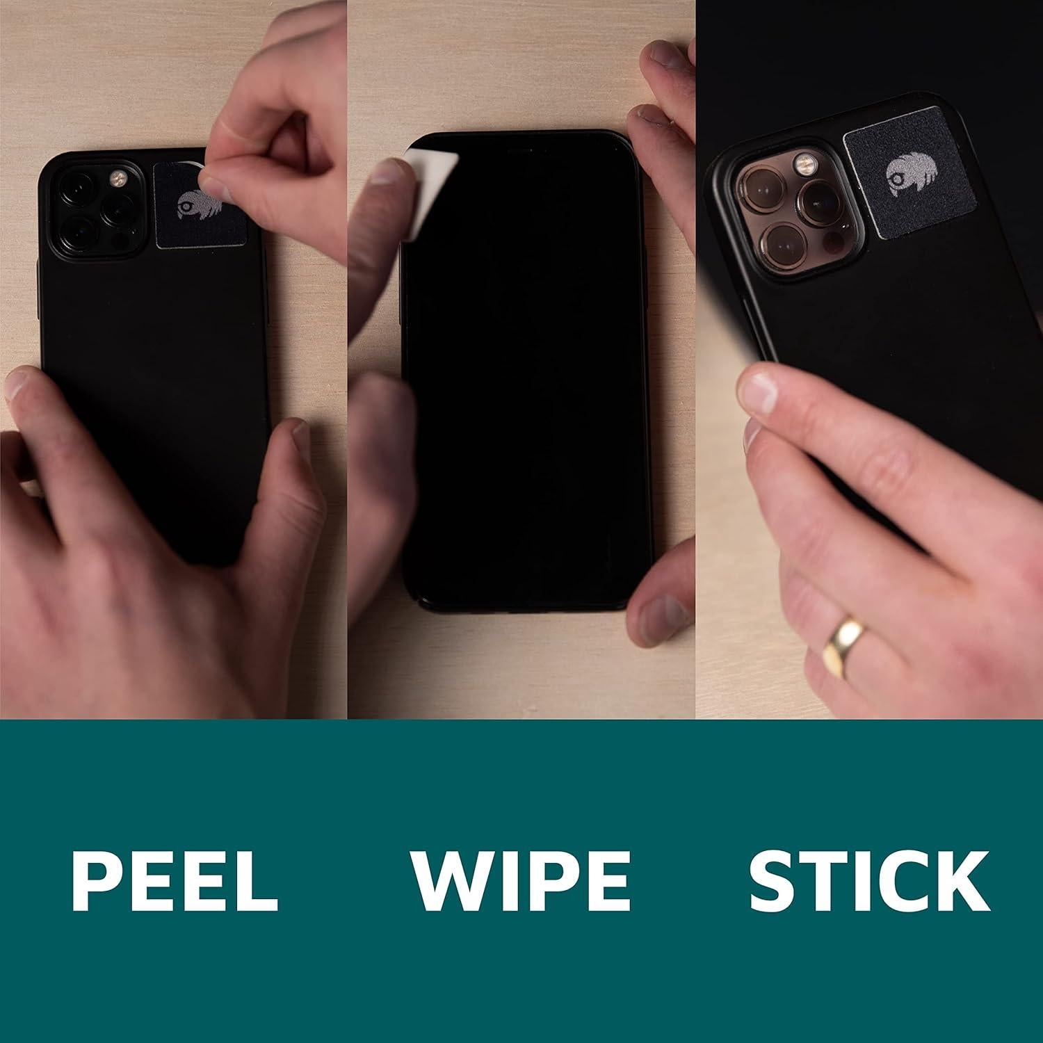 Limpiador de Pantallas KUVRD Sticky Pad - Compacto y Reutilizable