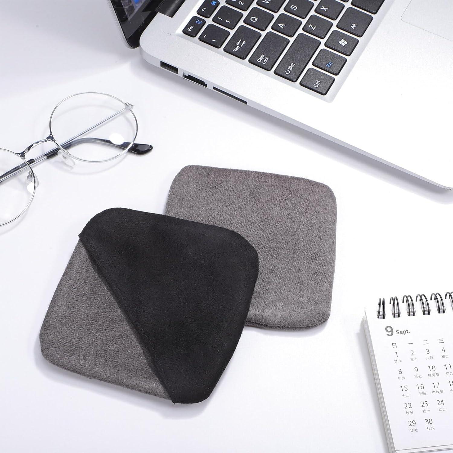 2 Paños de Microfibra TOPPERFUN para Limpiar Pantallas 10.49cm