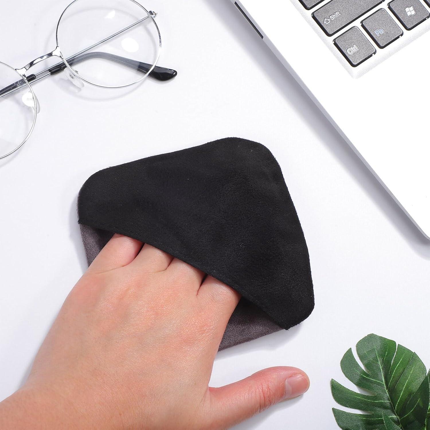 2 Paños de Microfibra TOPPERFUN para Limpiar Pantallas 10.49cm