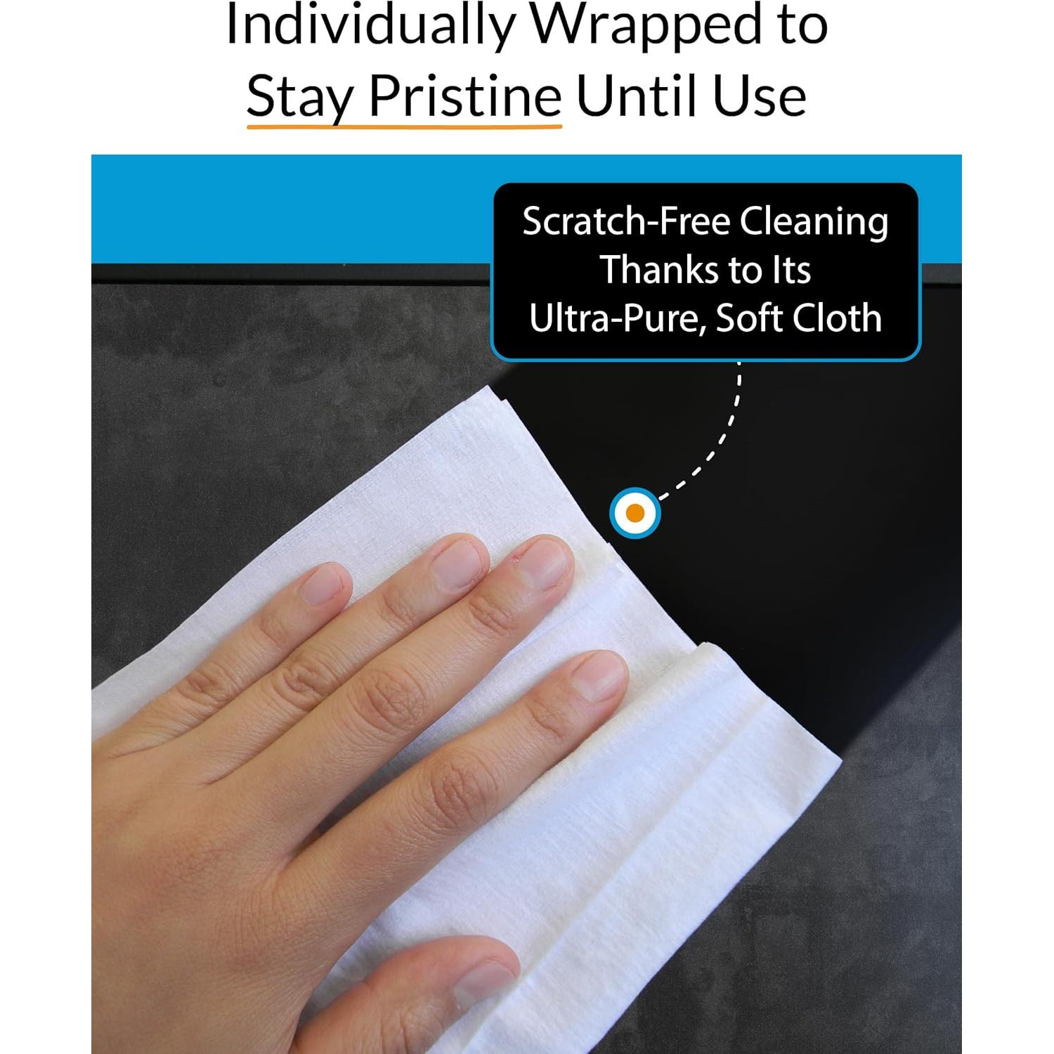 Toallitas de limpieza iCloth XL - 60 unidades, sin pelusa, secado rápido