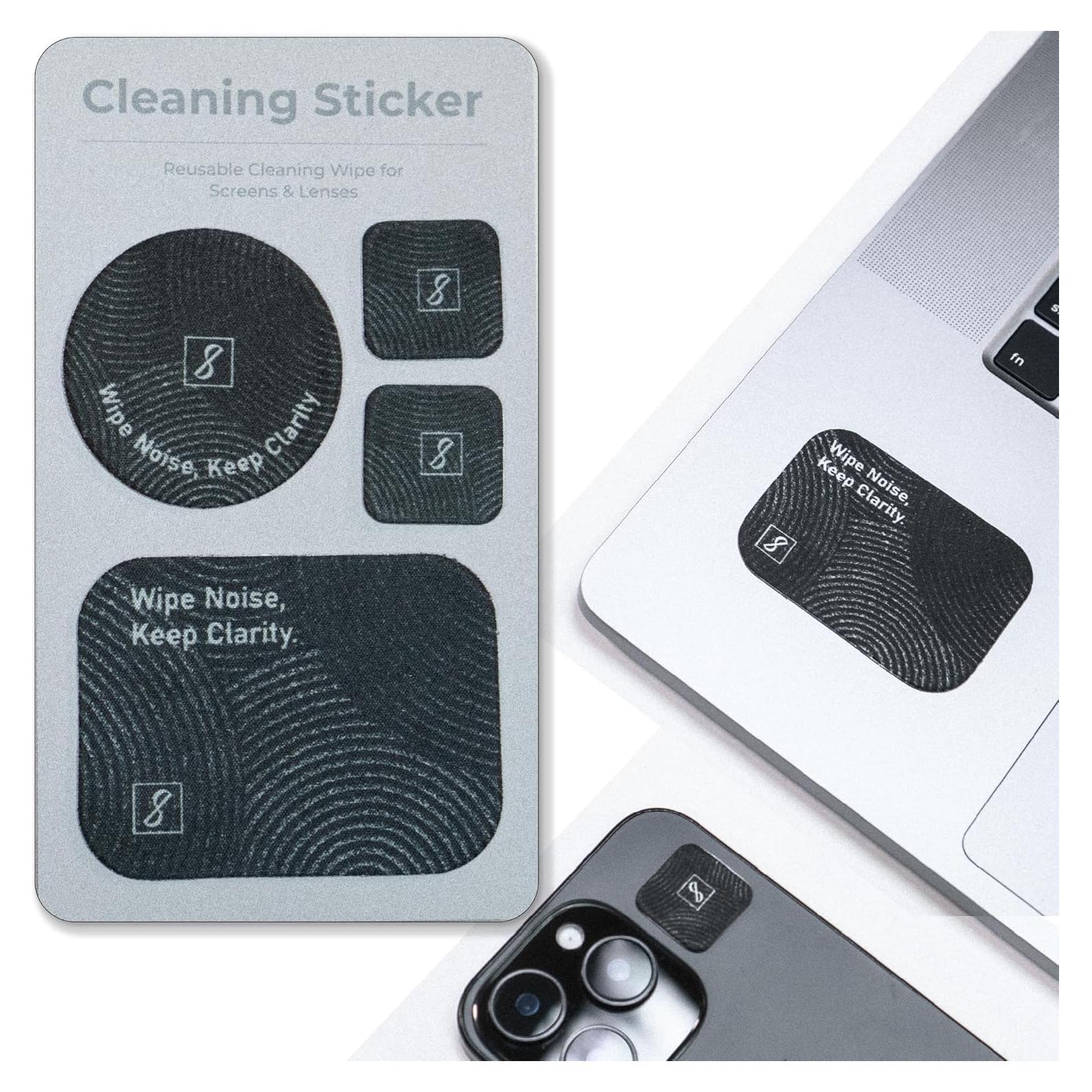 Pad de Limpieza Reutilizable SleekStrip 4 PCS para Pantallas