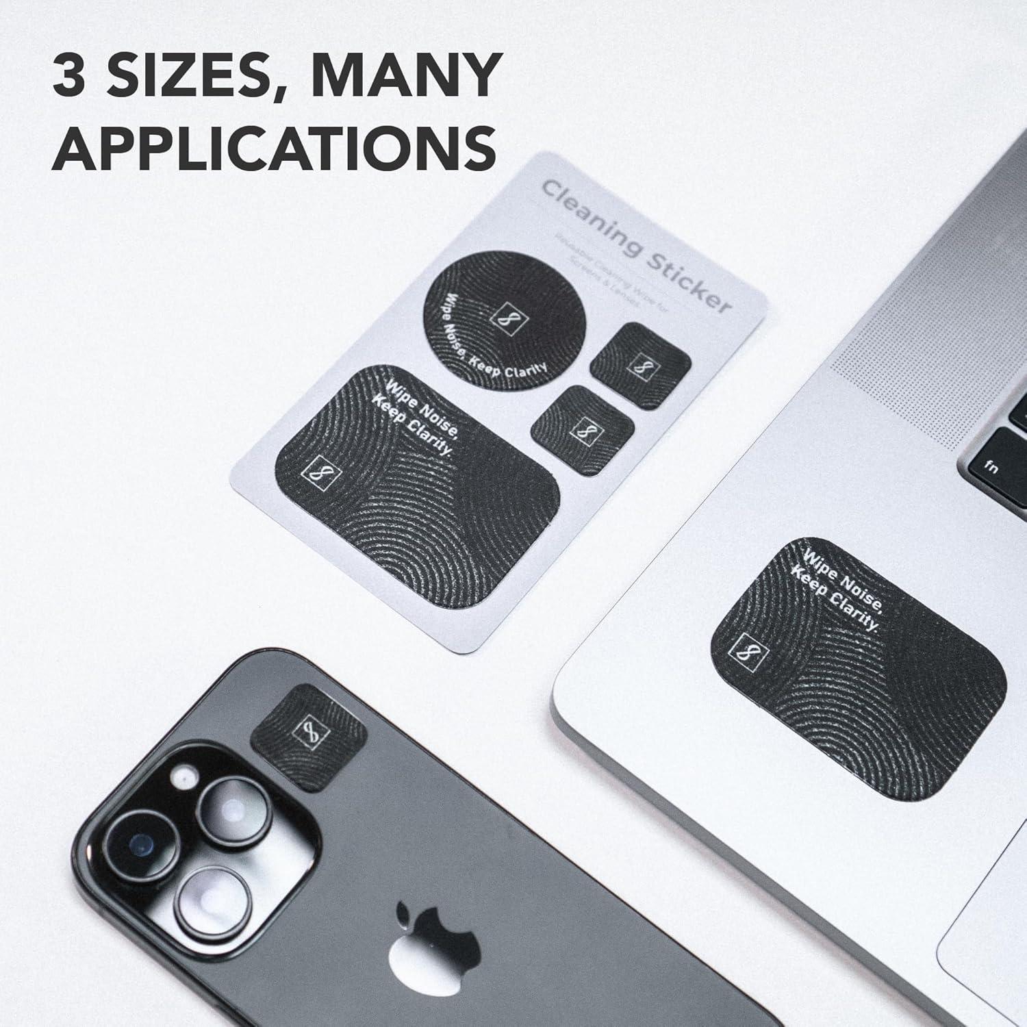 Pad de Limpieza Reutilizable SleekStrip 4 PCS para Pantallas