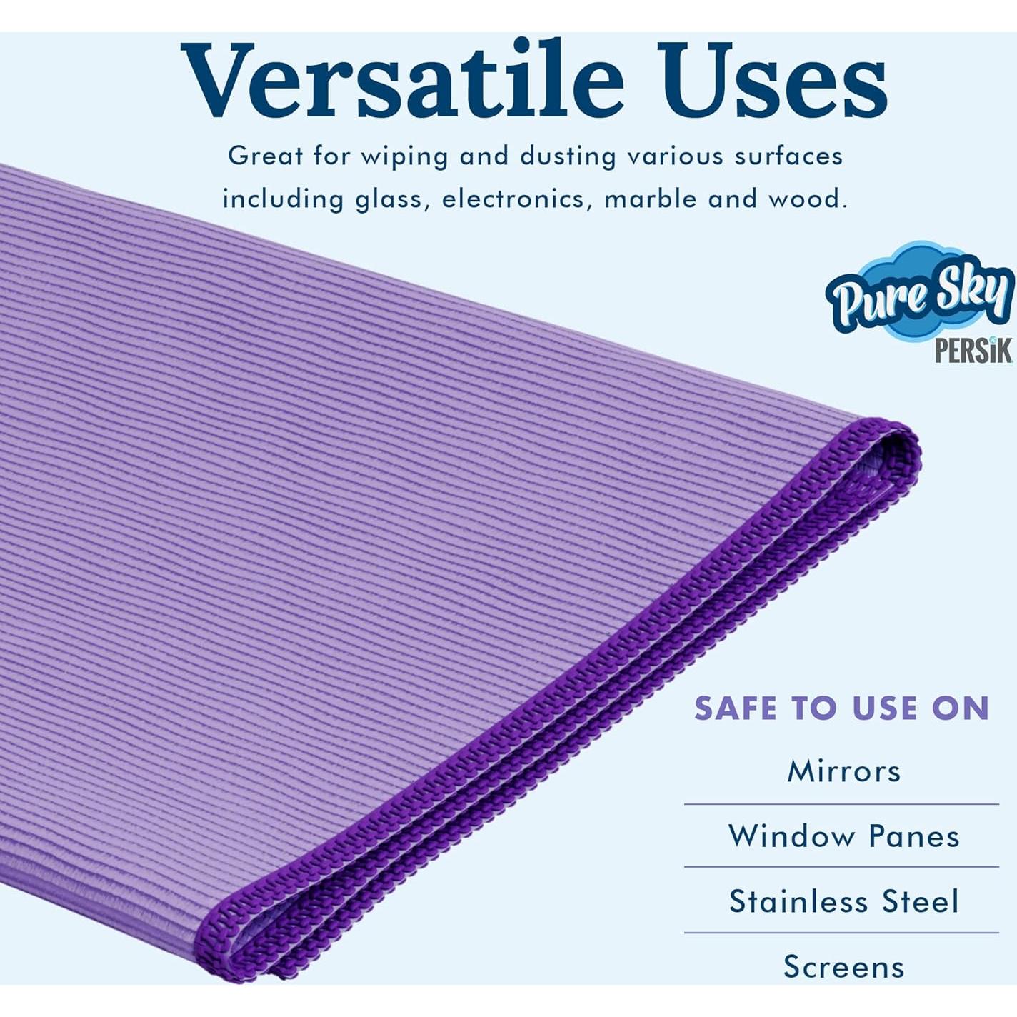 Paño de Microfibra Persik Pure-Sky 36x20 cm - Limpieza Sin Rayas