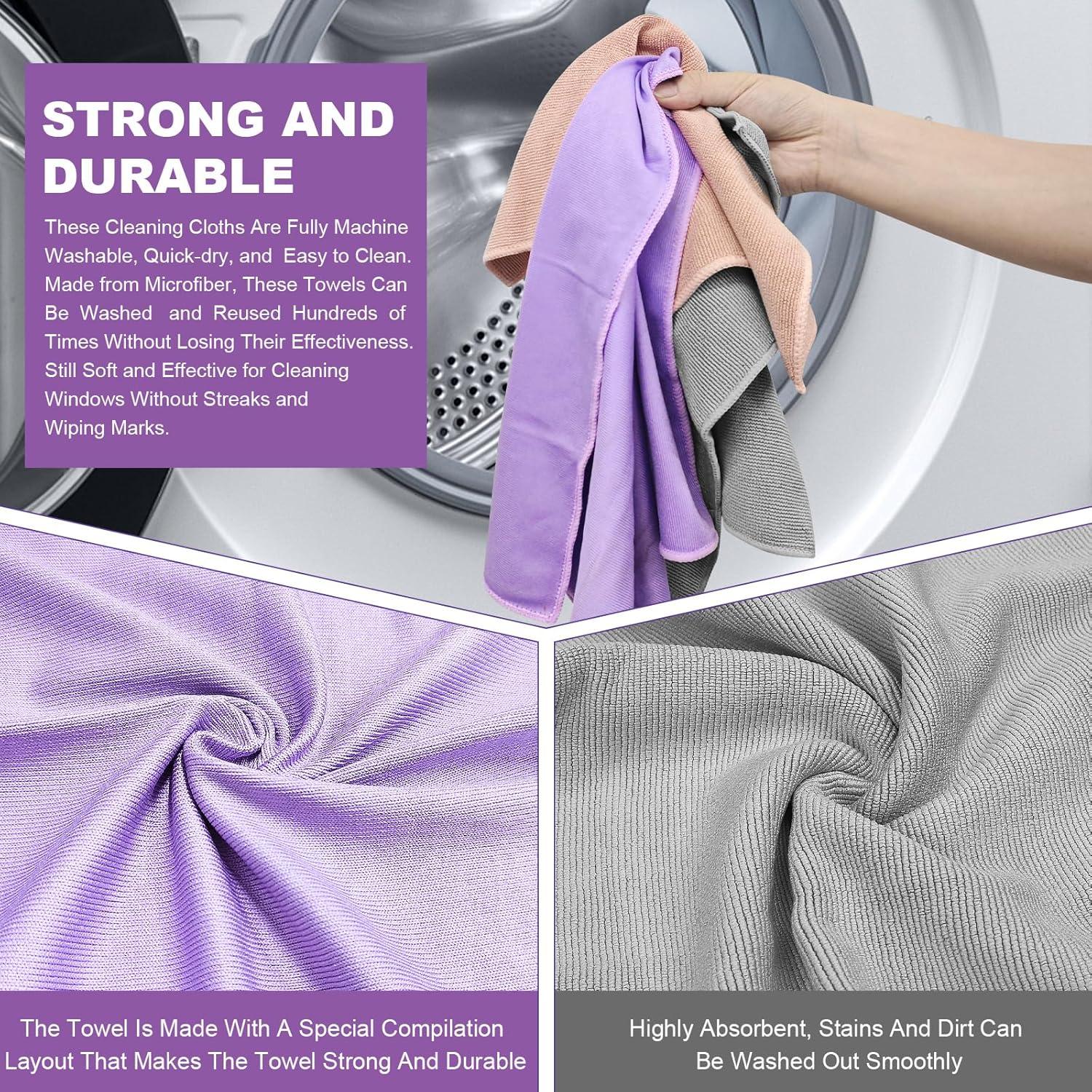 Paño de Limpieza de Ventanas YOLOLOY Microfibra Reutilizable