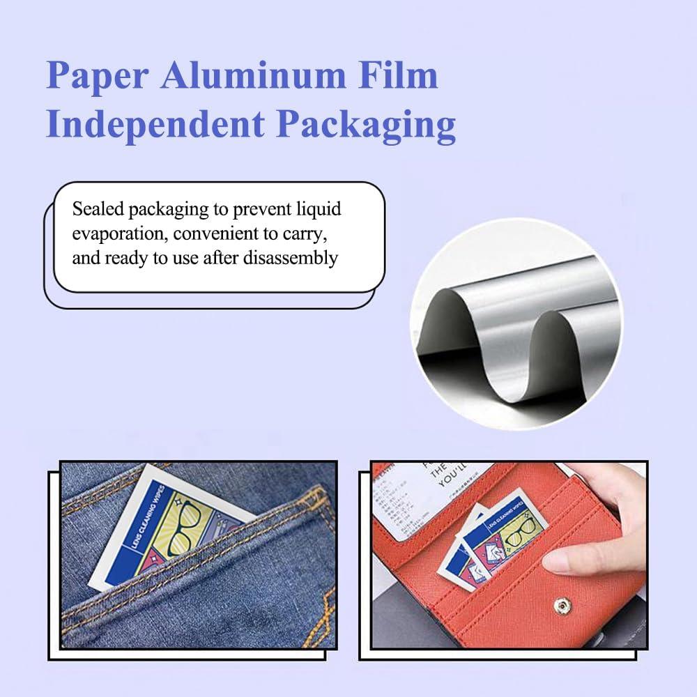 Toallitas de limpieza para lentes HI FINE CARE - 300 unidades