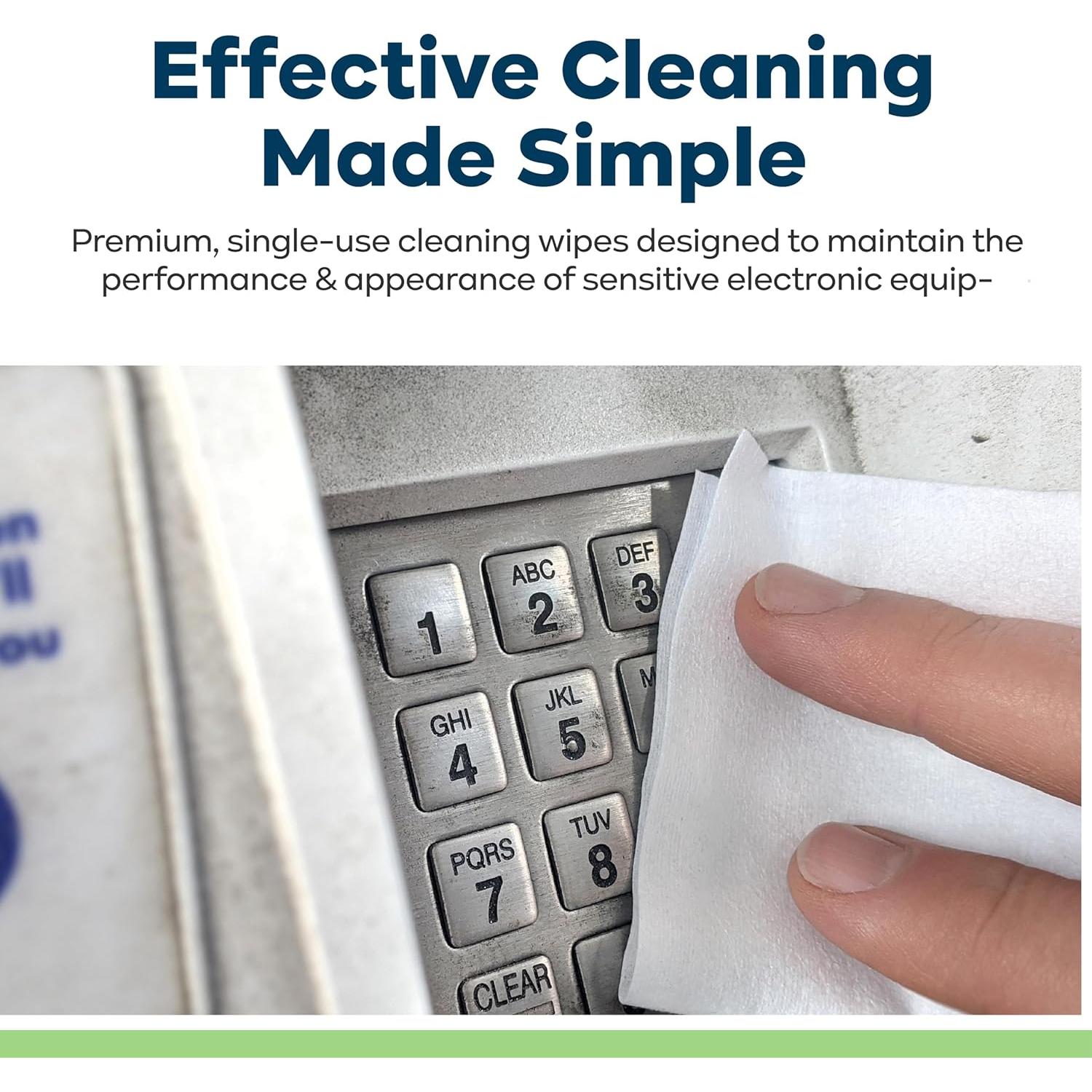 Toallitas de limpieza KICTeam 70% IPA - 50 unidades