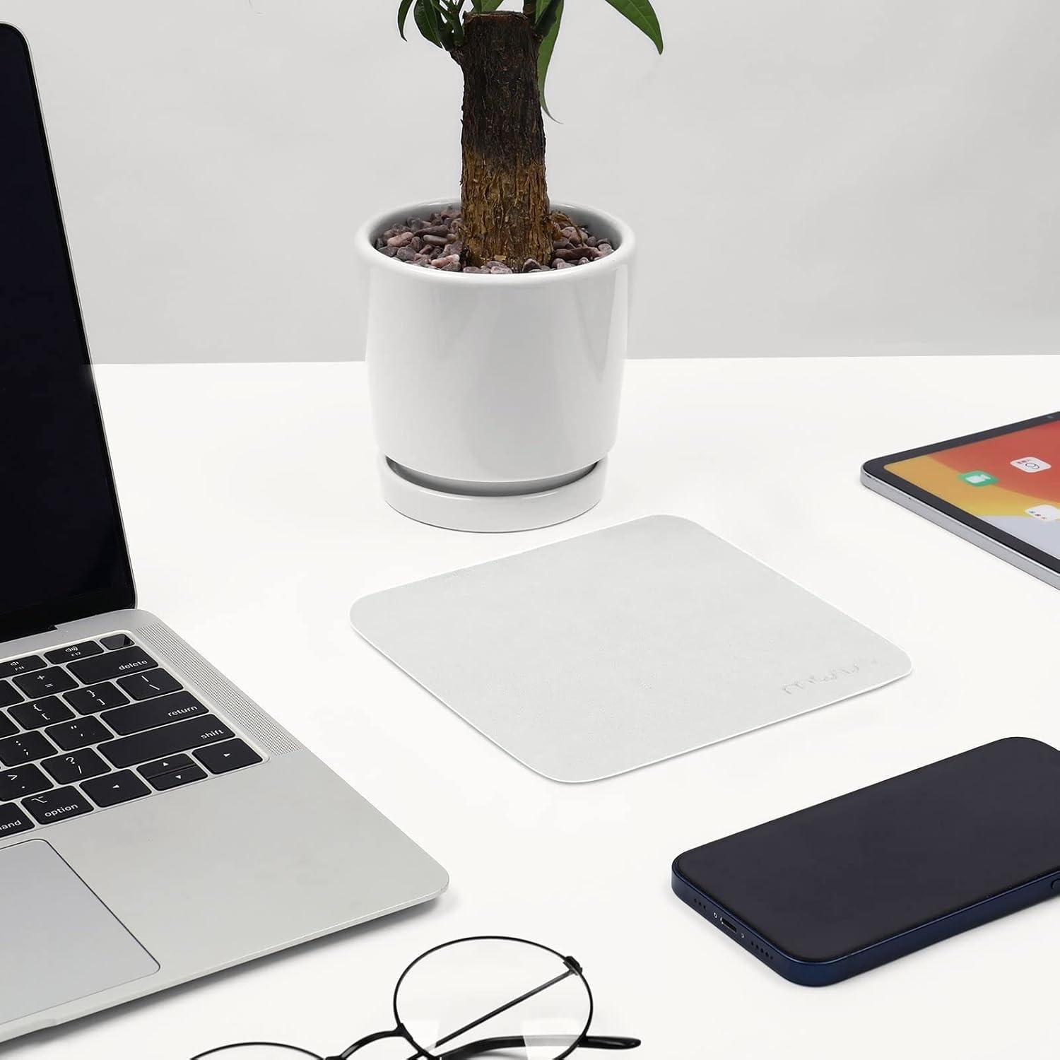 Paño de Microfibra Suave Mosiso 2PCS 16x16cm Limpieza Pantallas