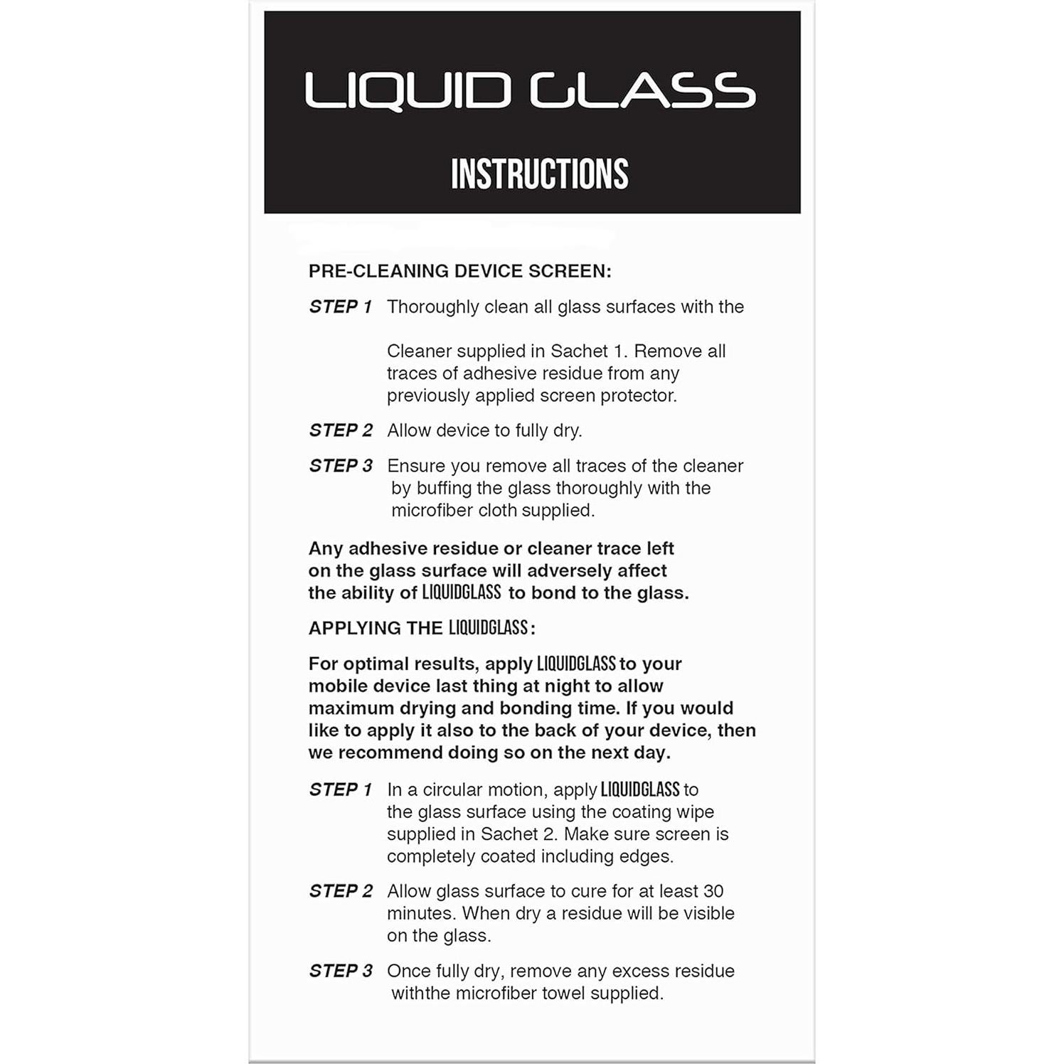 Protector de Pantalla LUVVITT Liquid Glass Universal 9H