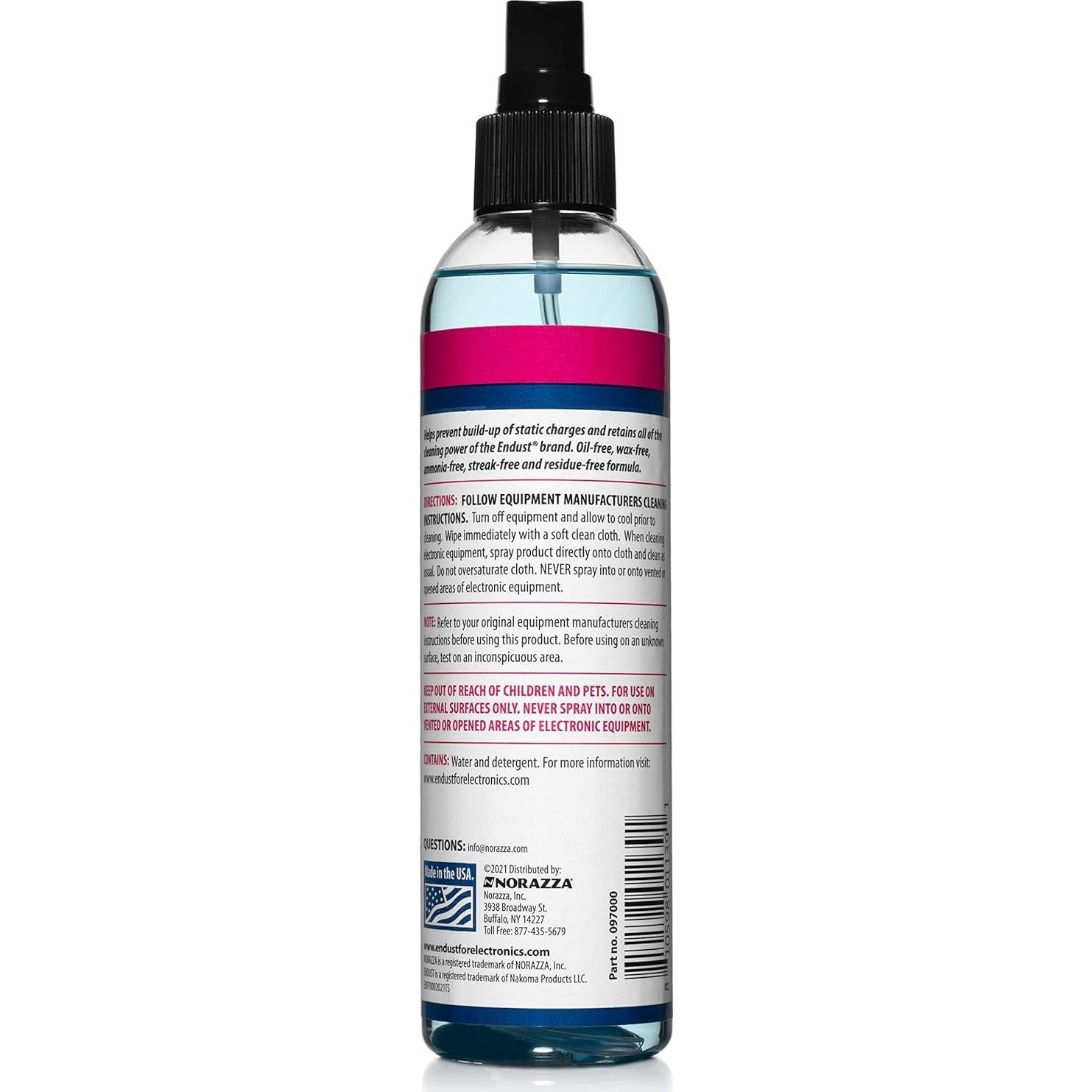 Endust Limpiador Antiestático para Electrónicos 236.6 ml