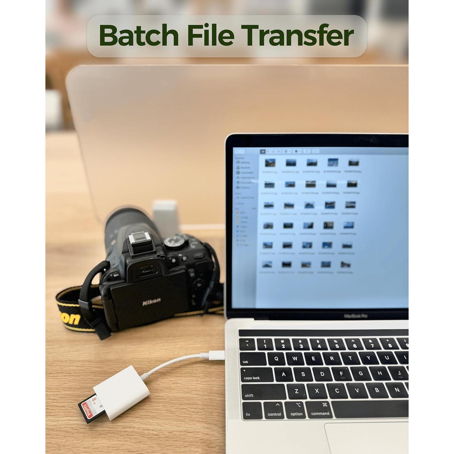 Lector de Tarjetas SD USB-C Kisumi para iPhone 15/16 Pro Max