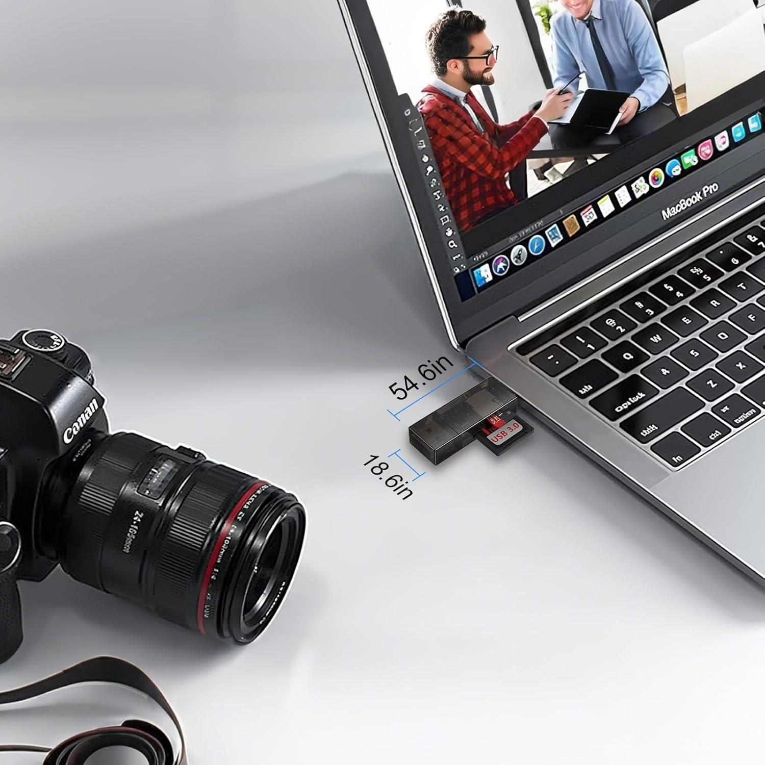 Lector de Tarjetas SD Radidi USB-C y USB-A 2-en-1 Alta Velocidad