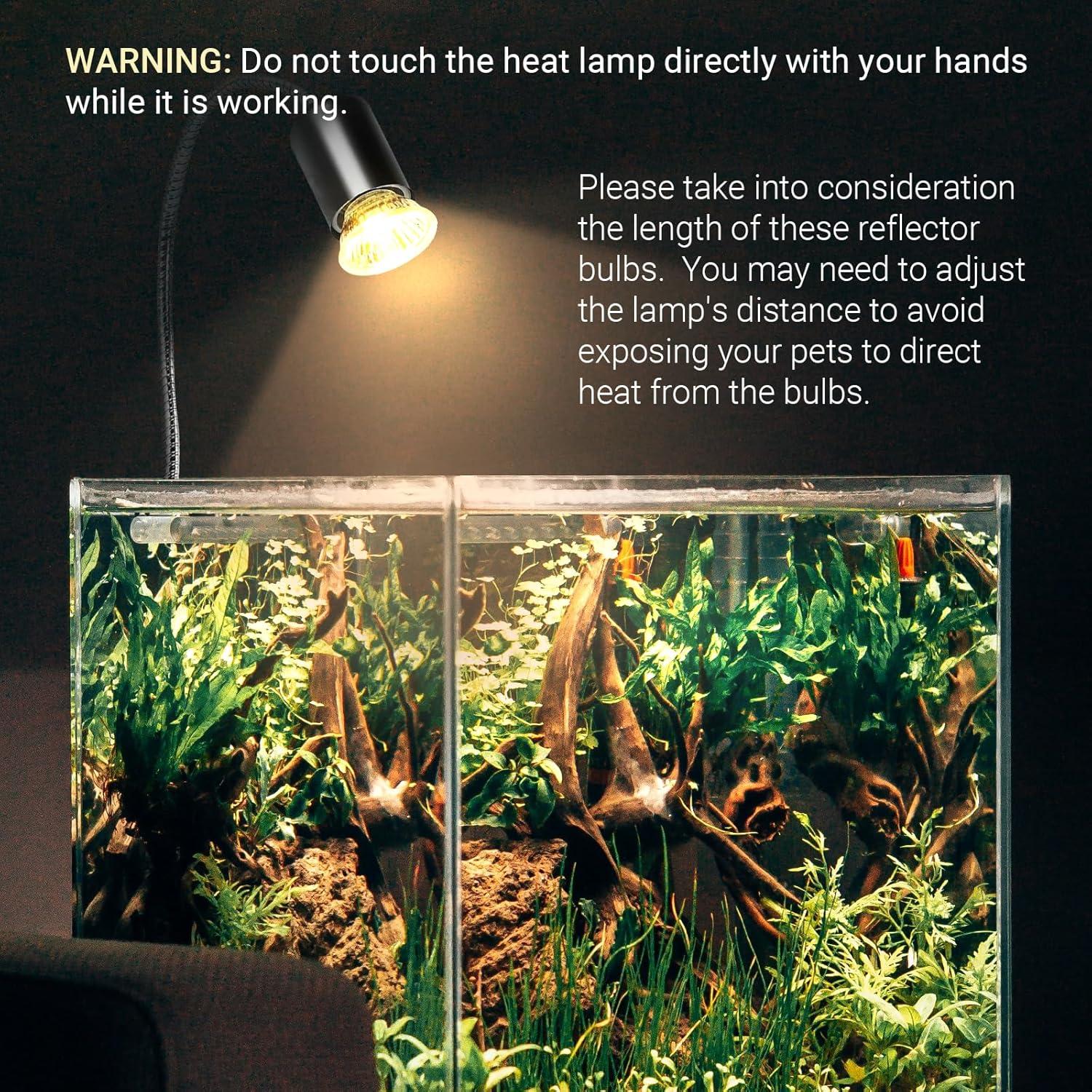 Bombillas de Calor UVA+UVB 25W CALPALMY para Reptiles