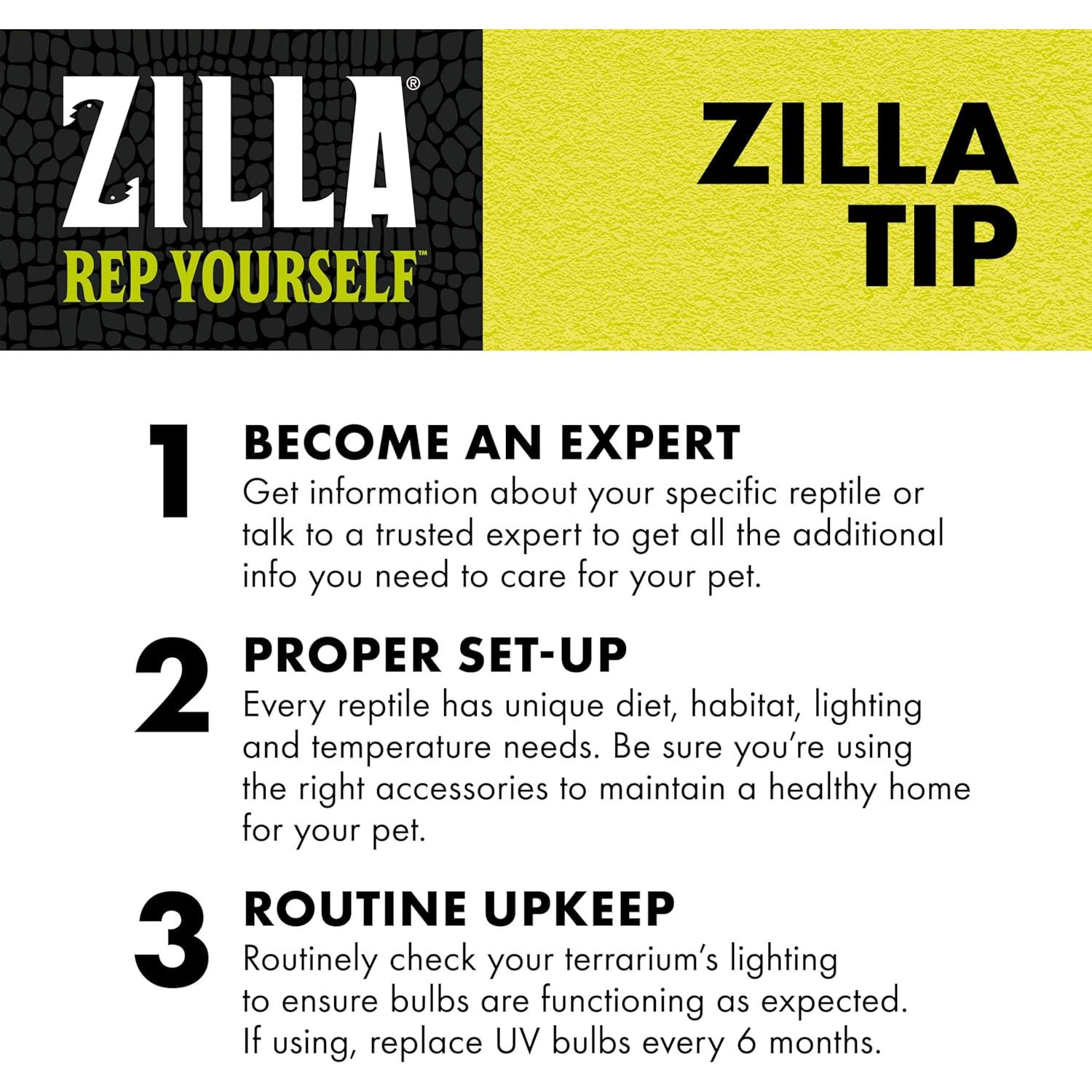 Zilla Calentador Mat Pequeño 8W para Terrarios 10-20 Galones