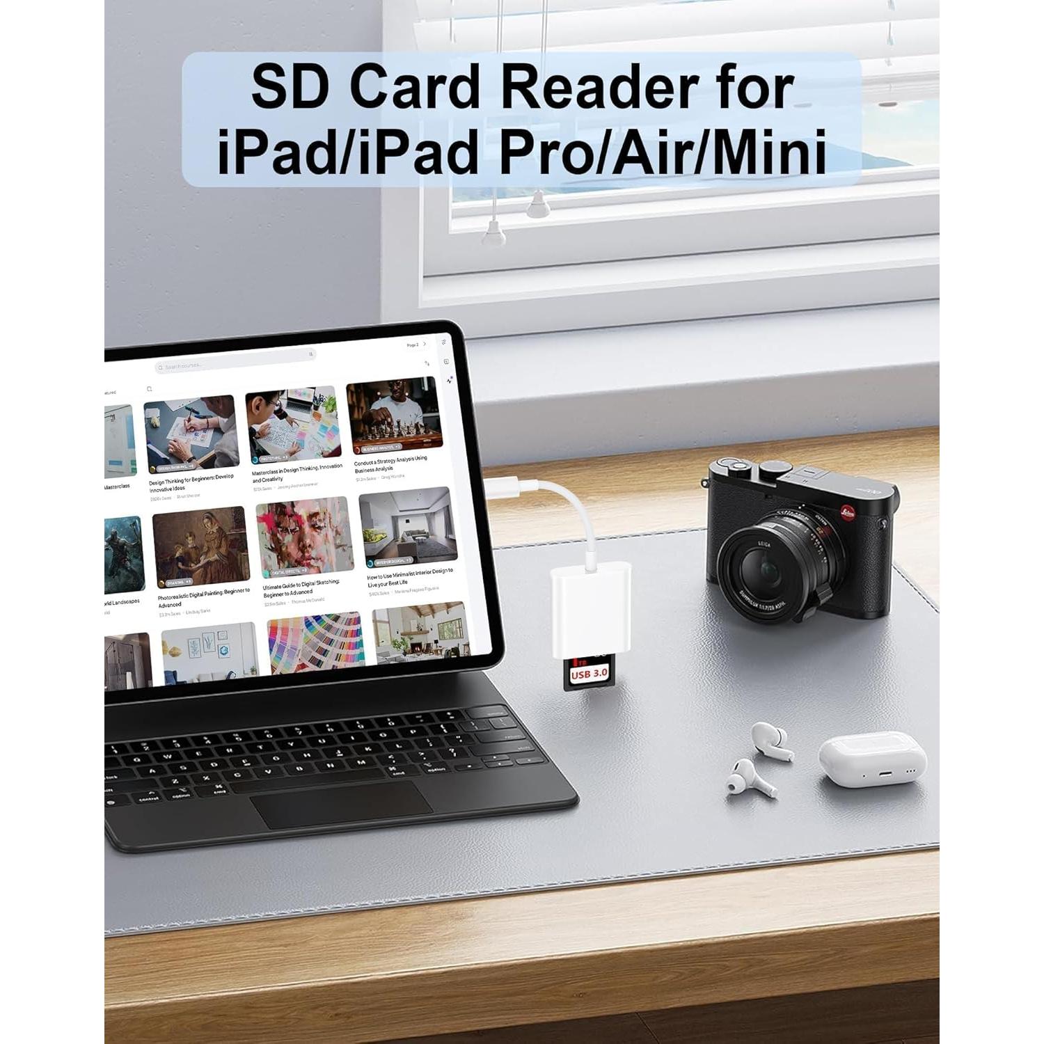 Lector de Tarjetas SD USB-C AILKIN para iPhone y Android