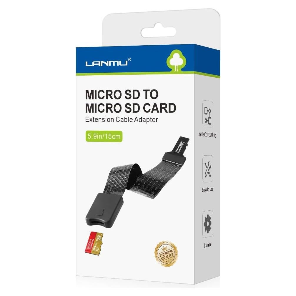 Cable Adaptador Extensión Micro SD LANMU 15cm para Impresoras 3D