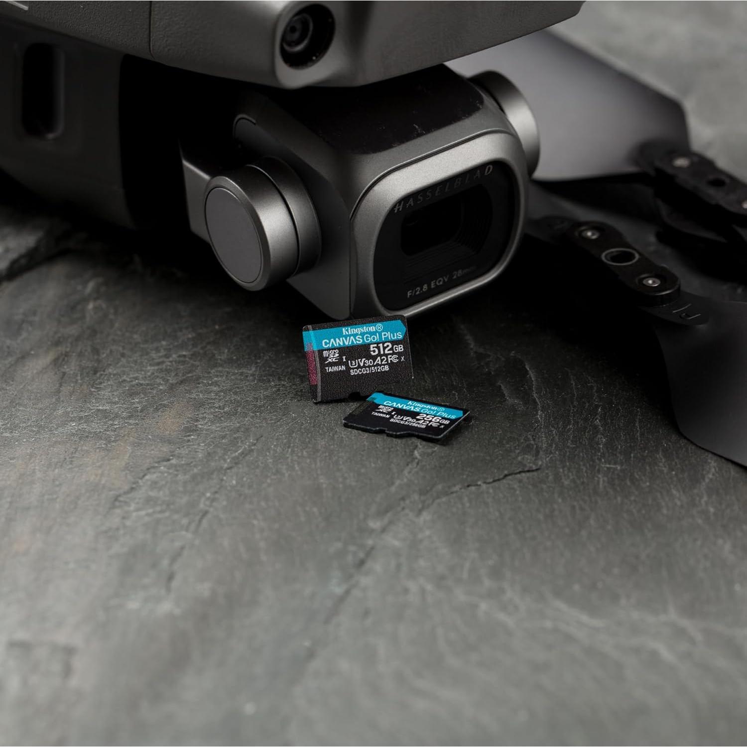 Tarjeta microSDXC Kingston 128GB Canvas Go Plus UHS-I A2