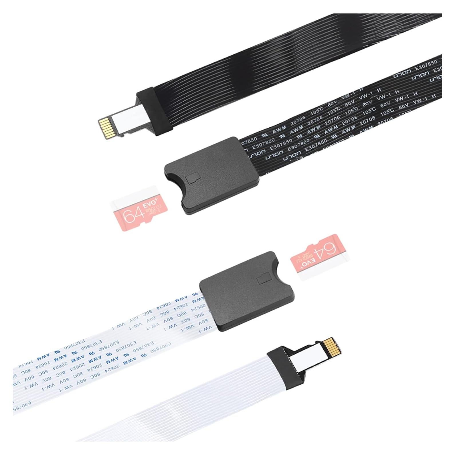 Cable de Extensión Micro SD Electop 48cm - Adaptador TF