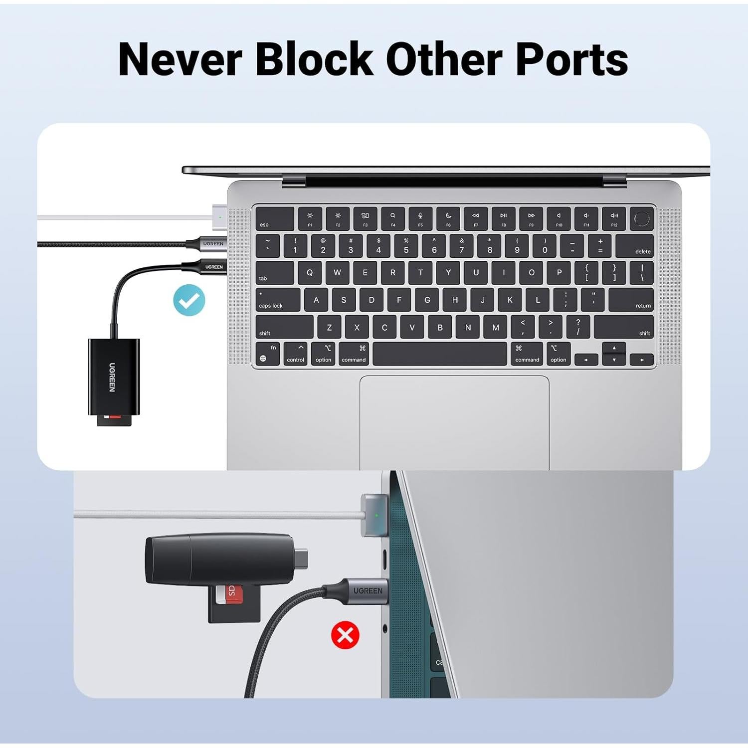 Lector de Tarjetas SD USB C UGREEN 170MB/s Negro