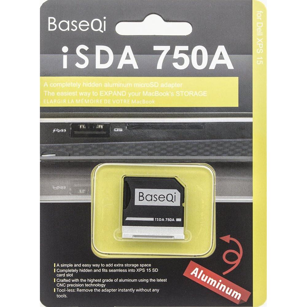 Adaptador microSD BaseQi de Aluminio para Dell XPS 15 2016