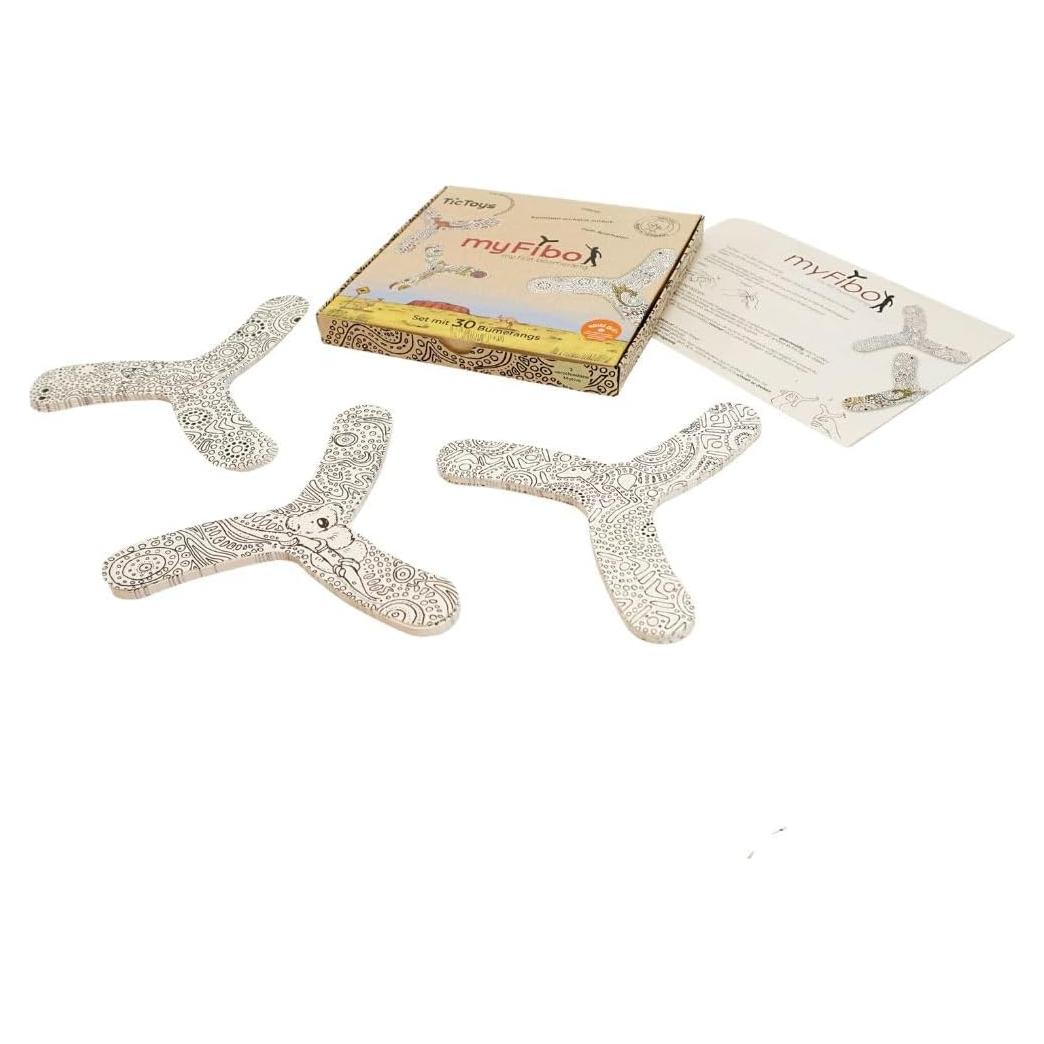 TicToys Boomerang para Niños - Set de 30 Piezas Creativas