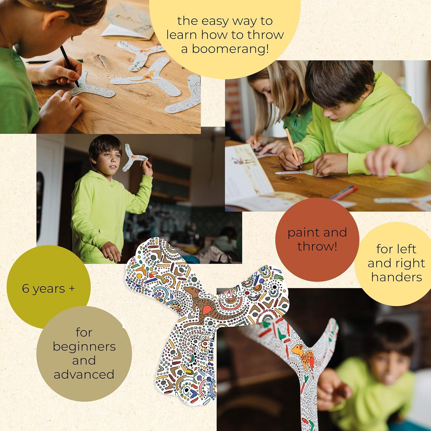 TicToys Boomerang para Niños - Set de 30 Piezas Creativas