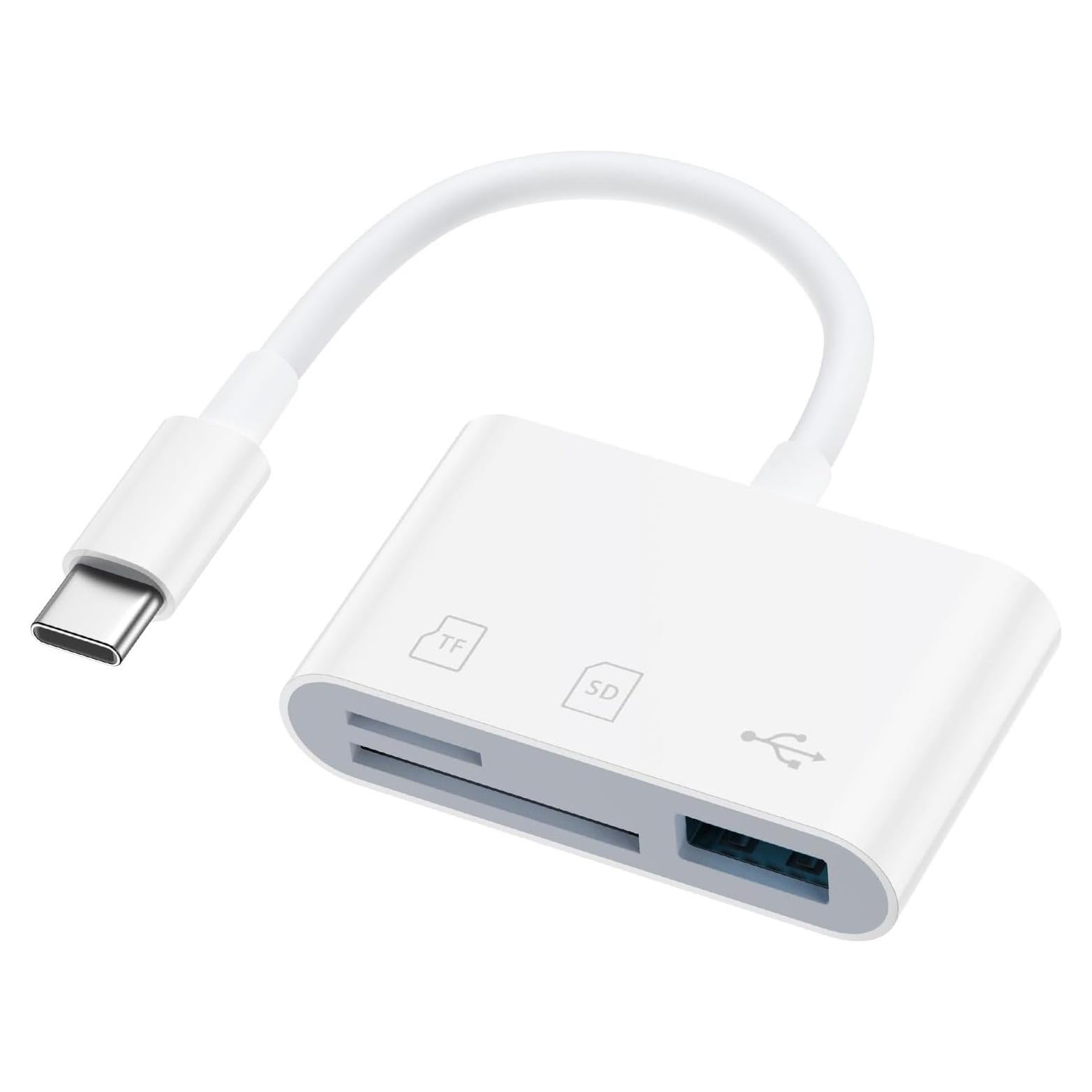 Adaptador Lector de Tarjeta Micro SD USB C FiveBox - 18g