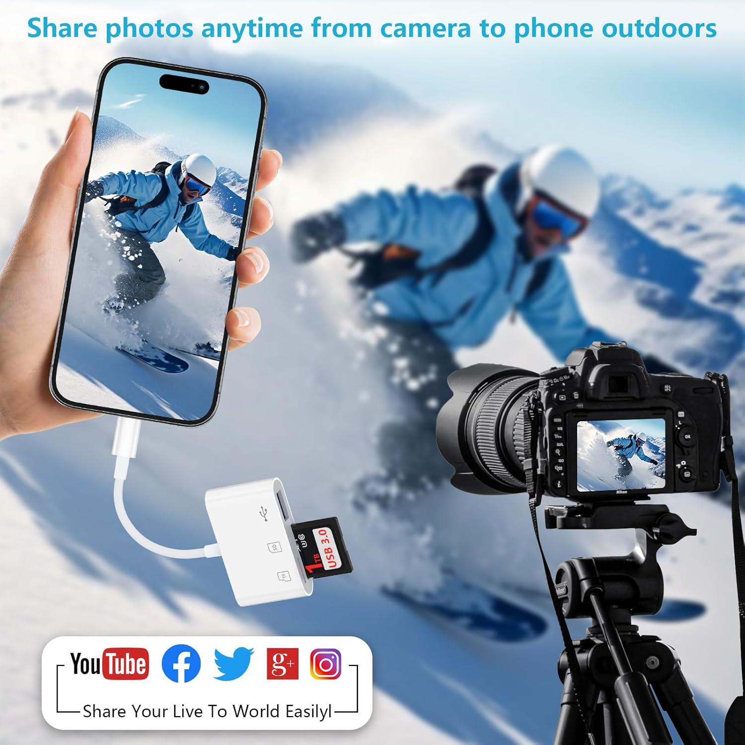 Adaptador Lector de Tarjeta Micro SD USB C FiveBox - 18g