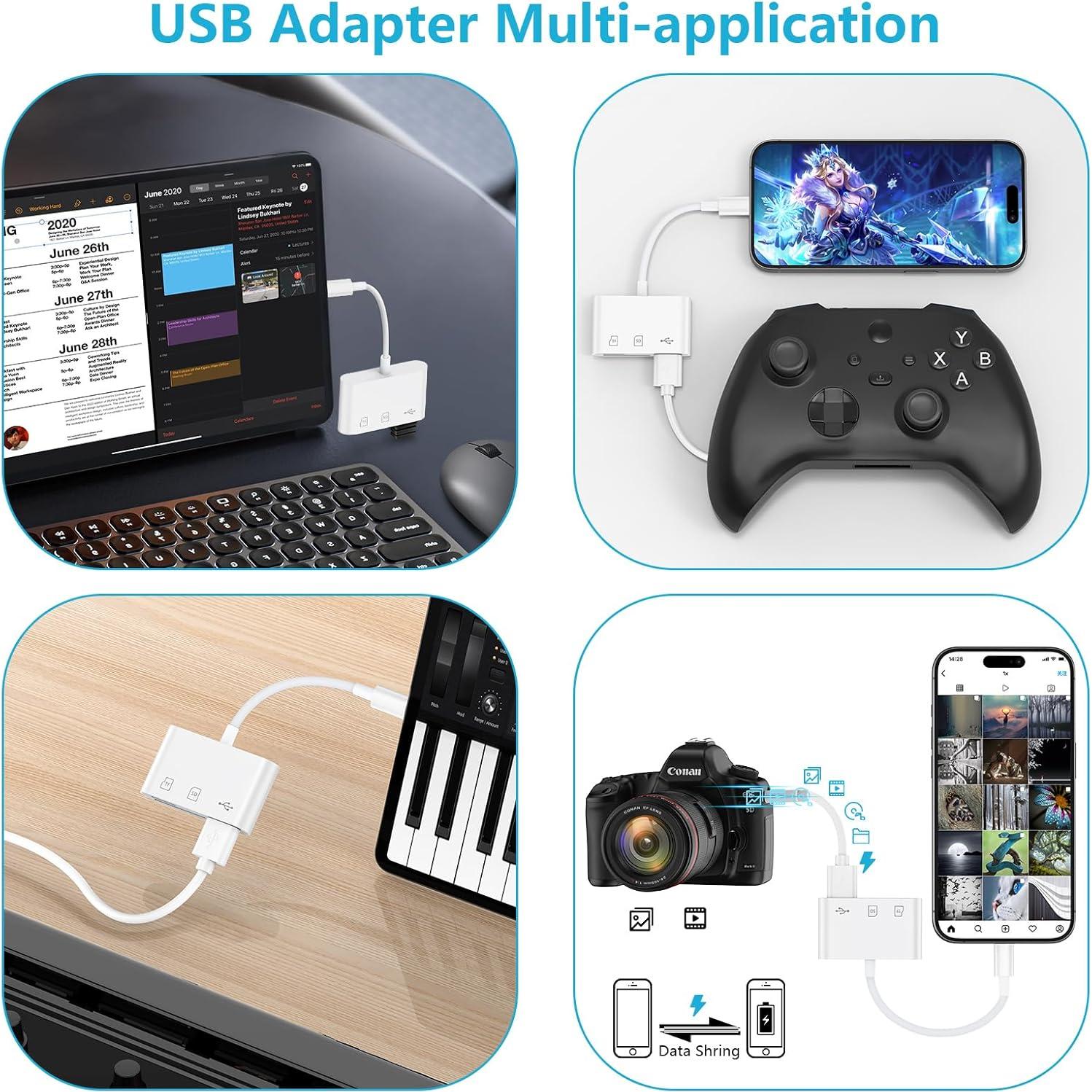 Adaptador Lector de Tarjeta Micro SD USB C FiveBox - 18g