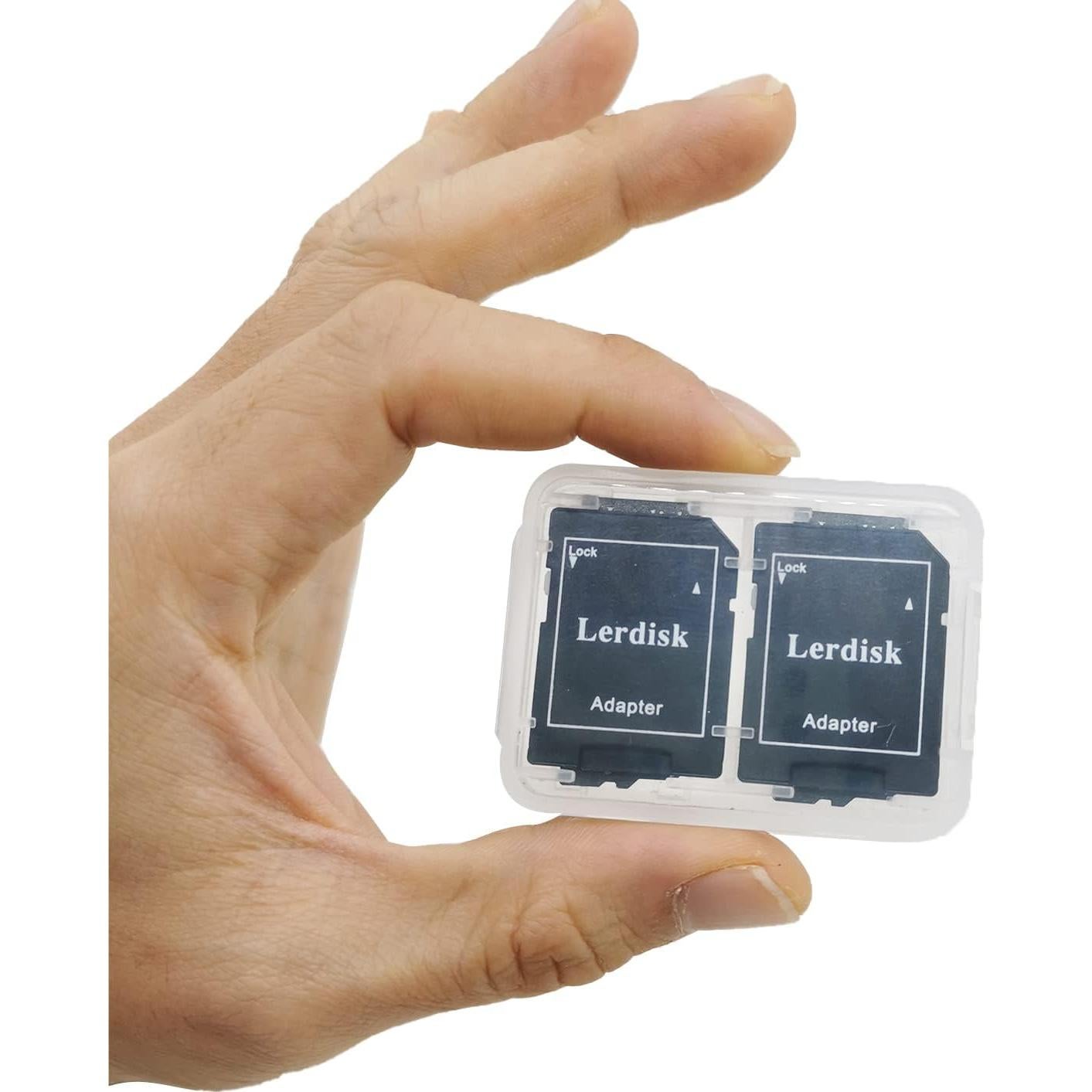 Tarjeta Micro SD 2GB Lerdisk C6 con adaptador SD - Paquete 6 unidades