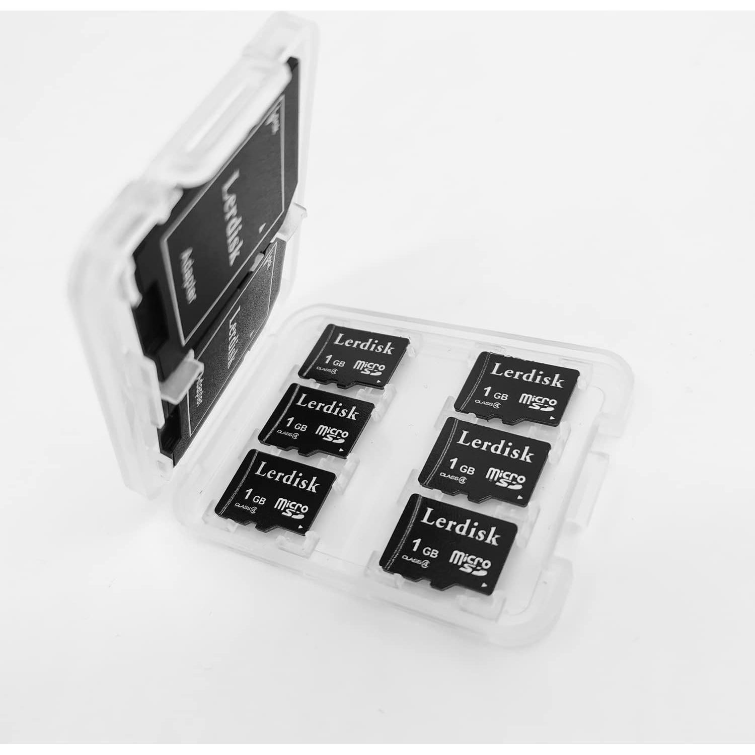 Tarjeta Micro SD 2GB Lerdisk C6 con adaptador SD - Paquete 6 unidades
